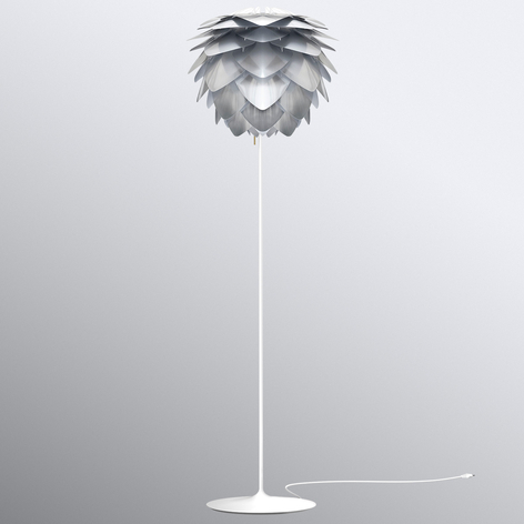 UMAGE Silvia medium lampadaire acier