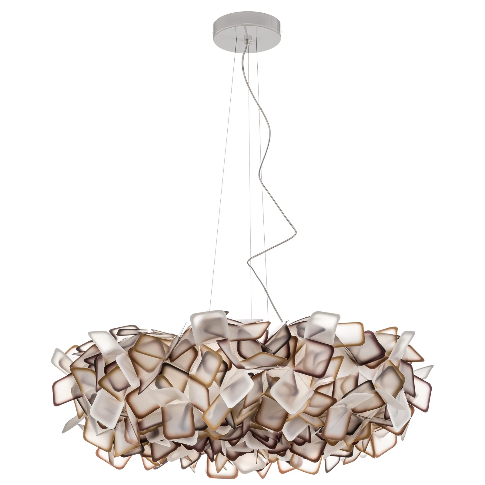 Slamp Clizia Hängeleuchte, Ø 78 cm, orange