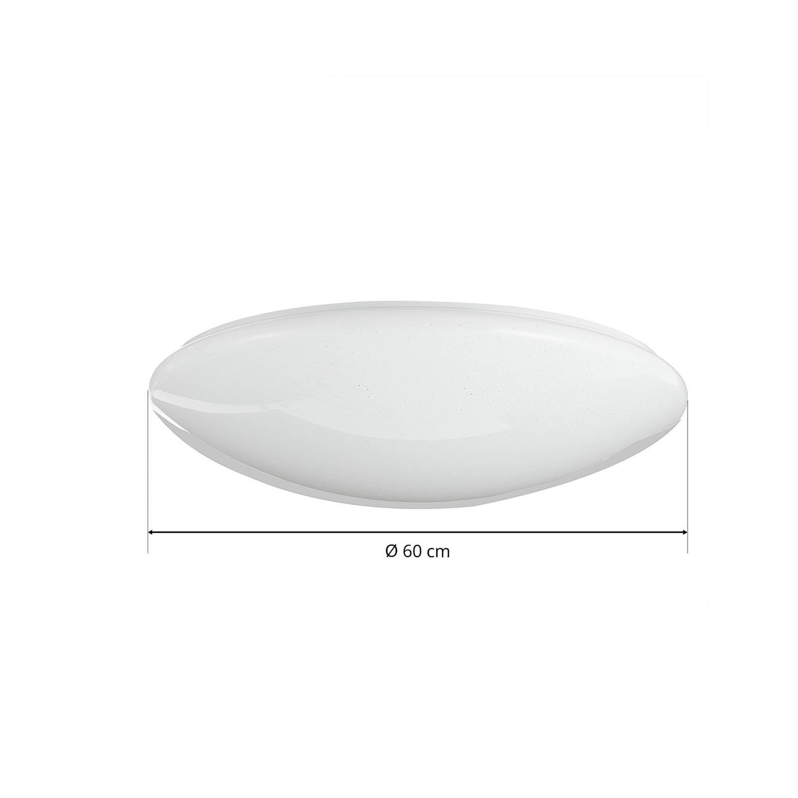 EGLO connect Totari-C LED ceiling lamp crystal RGB