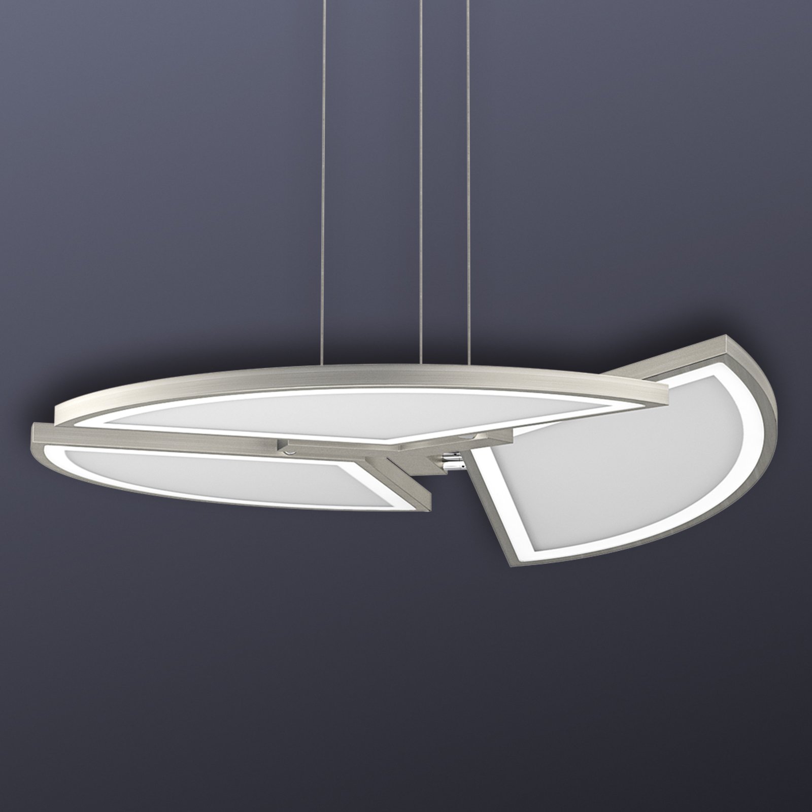 Fleksibilno nastavljiva viseča svetilka Movil LED