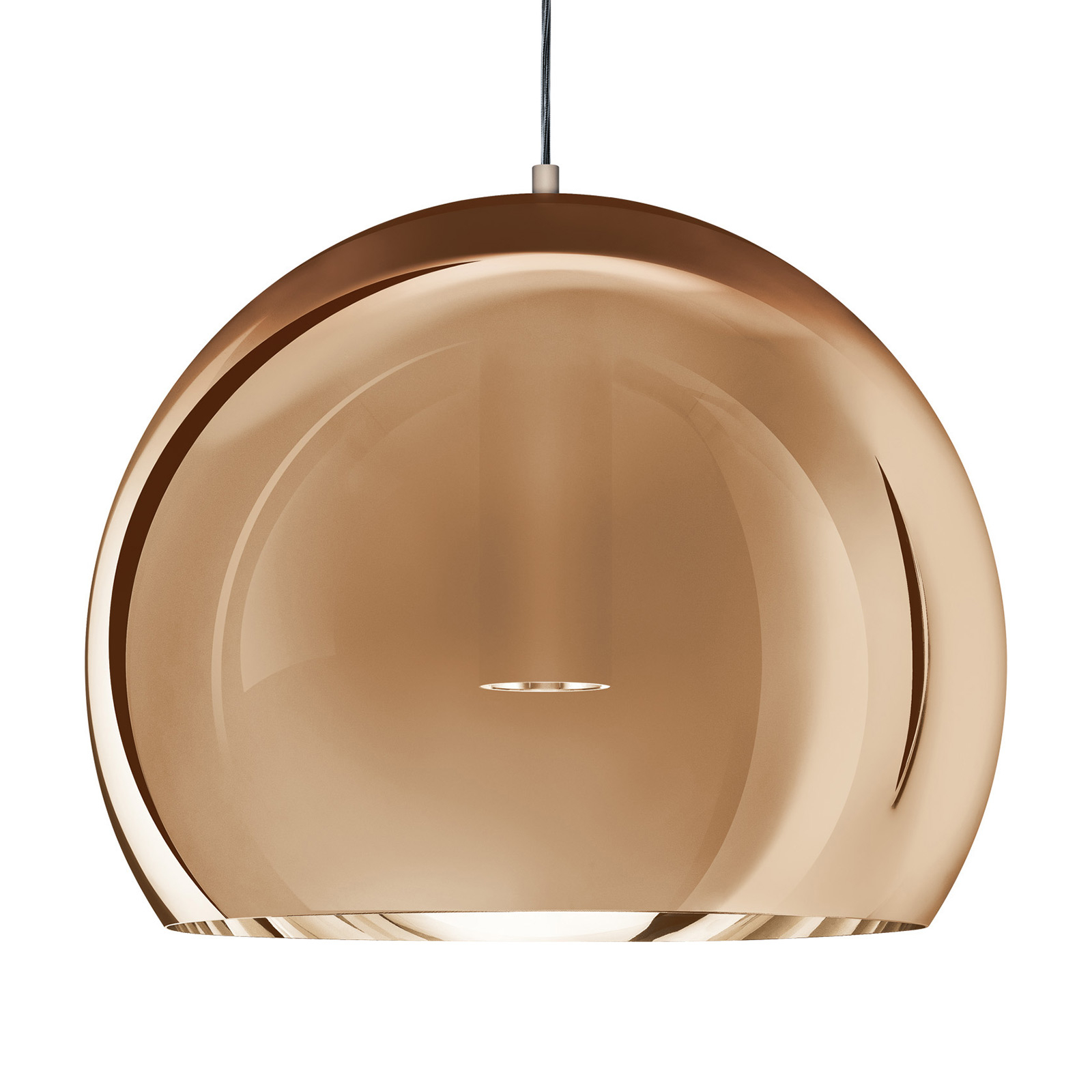 Zumtobel Sconfine Sfera LED-Hängeleuchte bronze 50