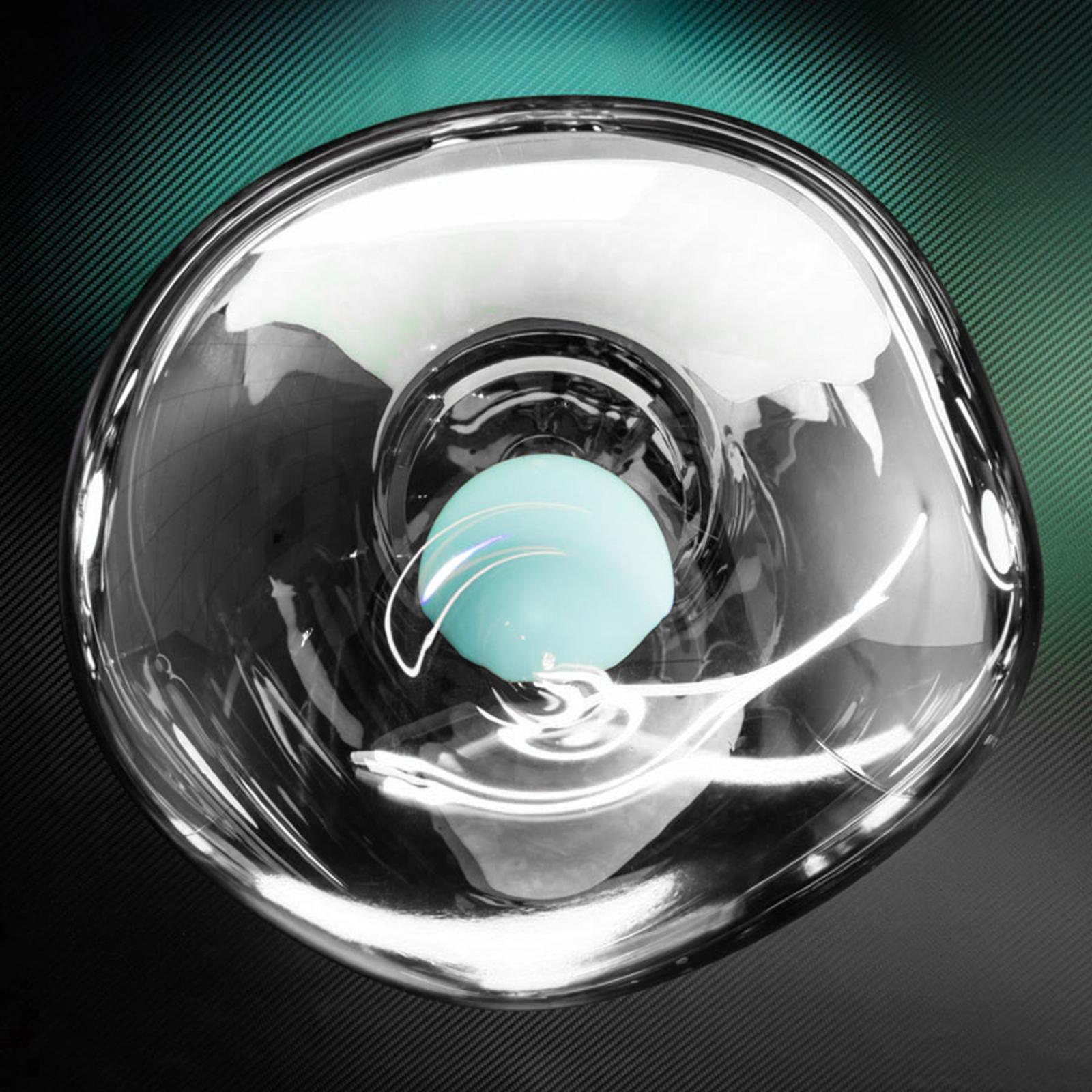 Tom Dixon Melt Surface - ceiling light chrome, for Living / Dining Room, polycarbonate, E27, 28 W, energy efficiency: A++, H: 28 cm