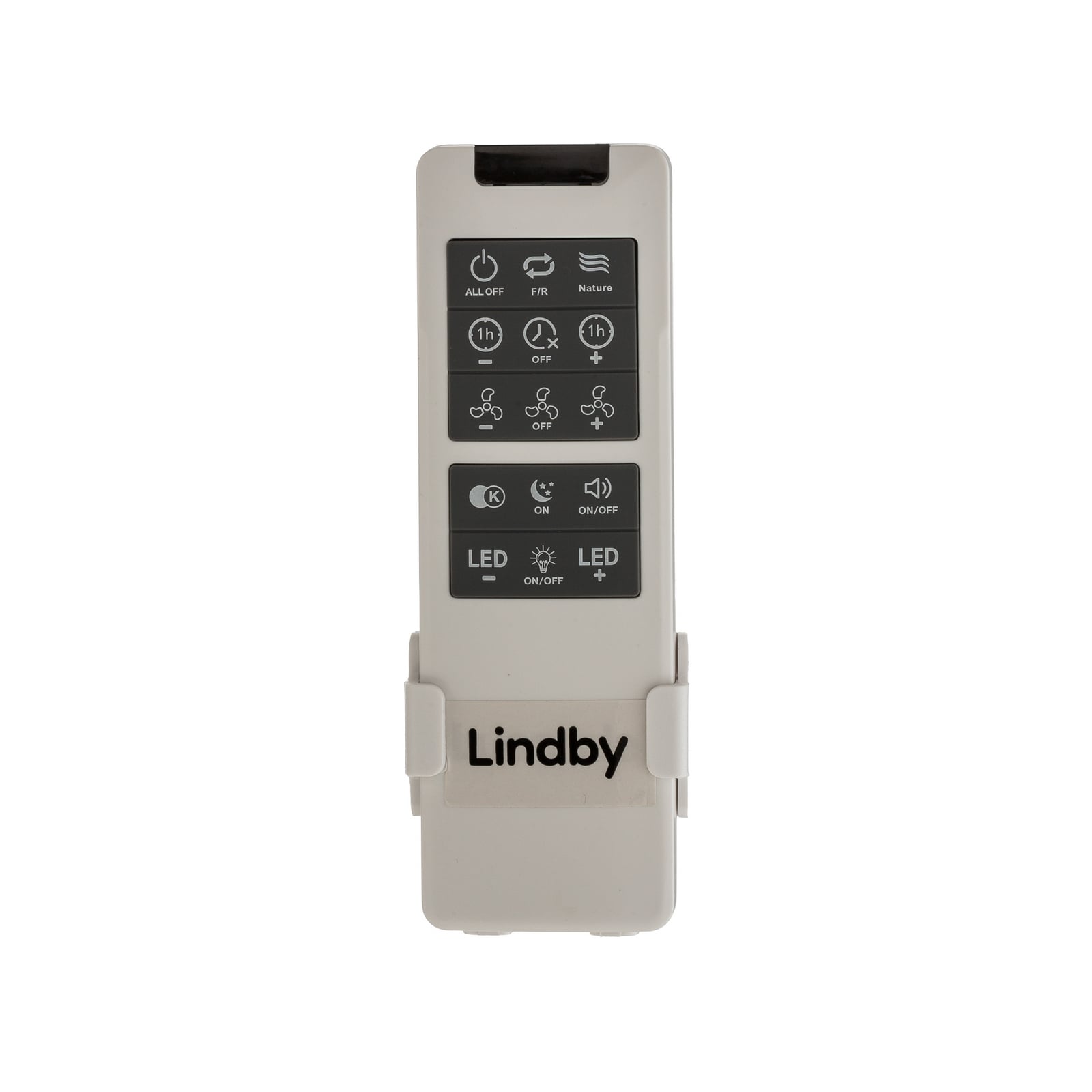 Mace LED-loftventilator, grå, støjsvag, DC, Ø 48 cm, CCT – Lindby Mace LED-loftventilator, grå, støjsvag, DC, Ø 48 cm, CCT – Lindby