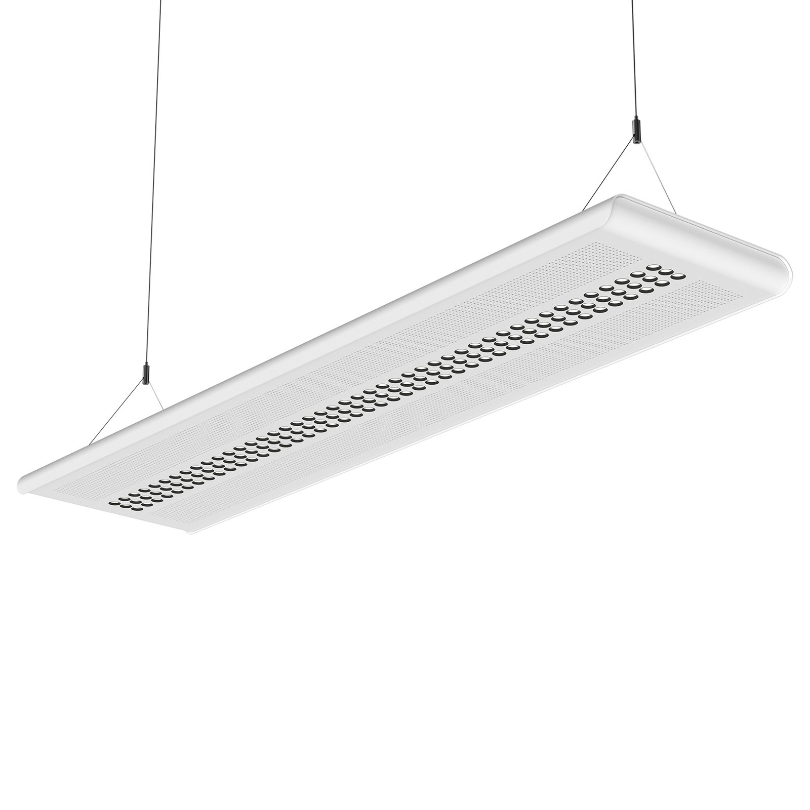 LED-Hängeleuchte Optico weiß DALI 840