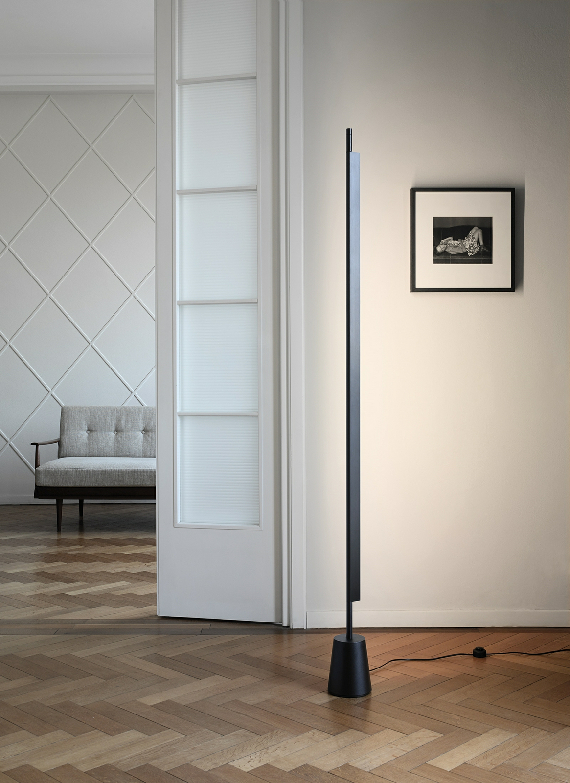 Compendium Lampadar Black - Luceplan