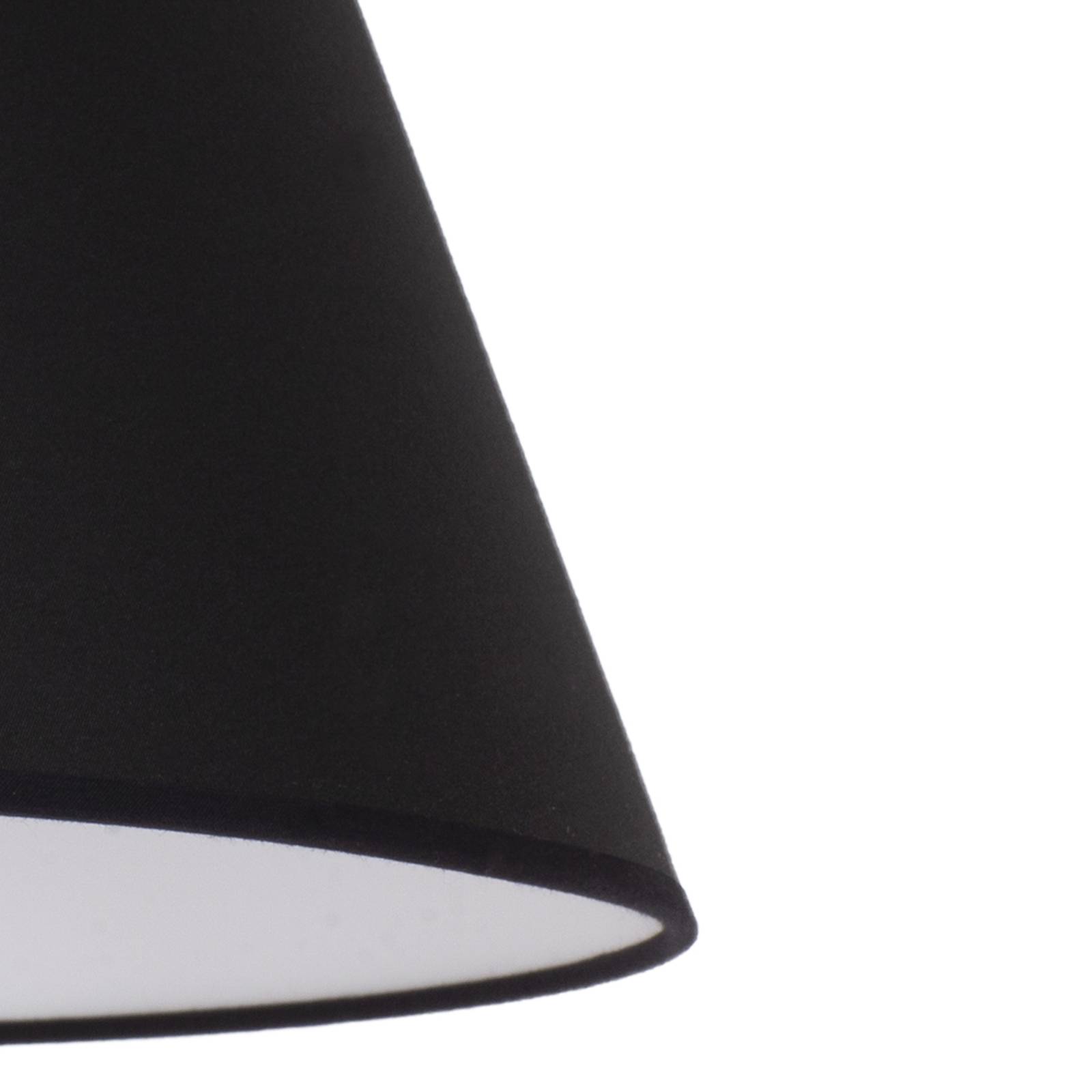 Sofia lámpaernyő 26 cm magas, fekete/fehér