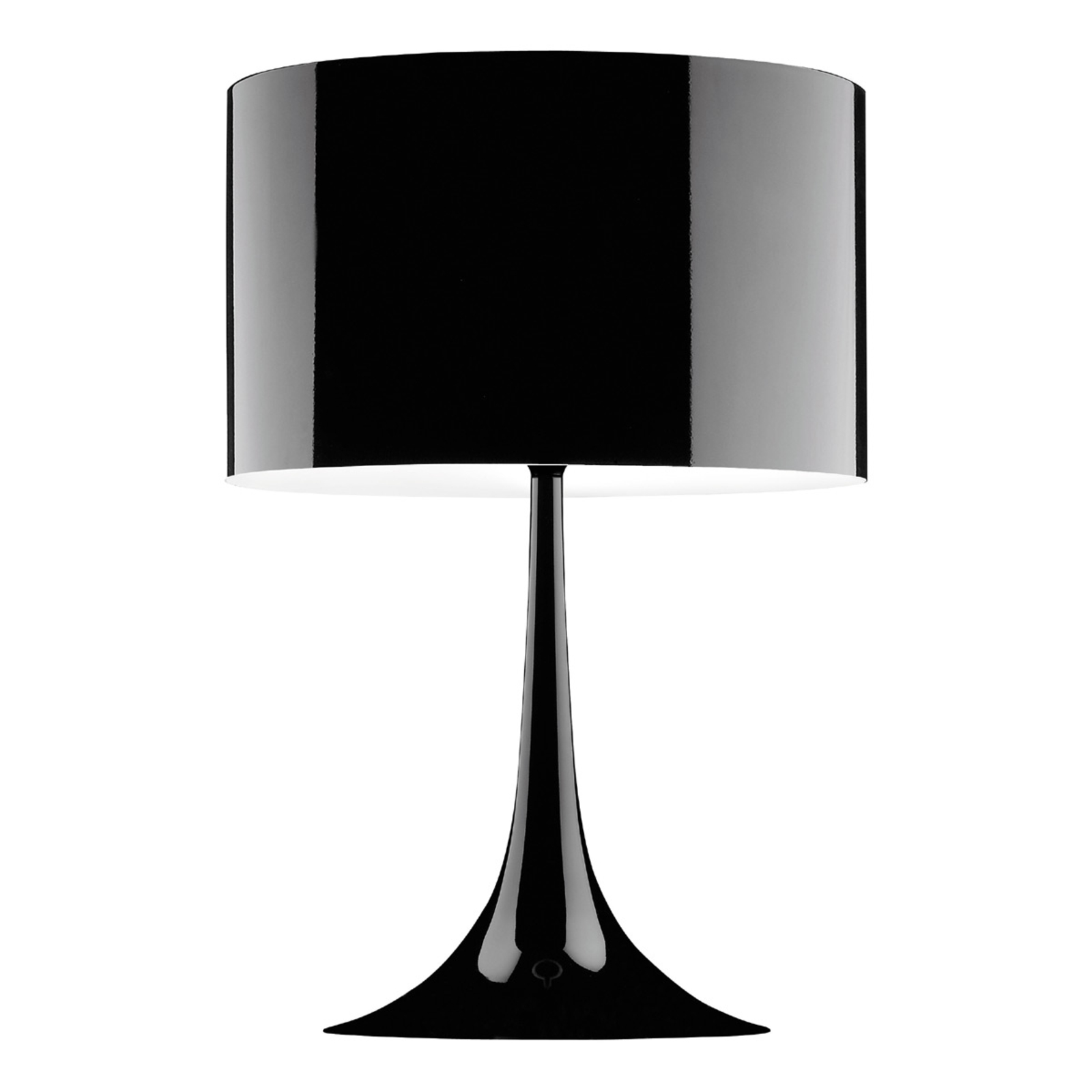 FLOS Spun Light T1 - czarna lampa stołowa