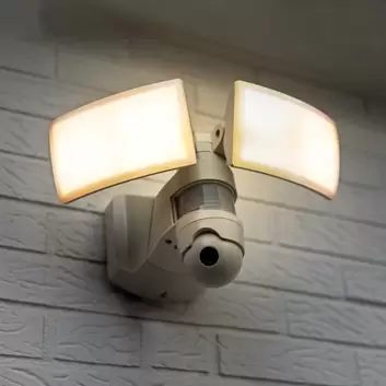 Applique LED da esterni Cuba, videocamera sensore