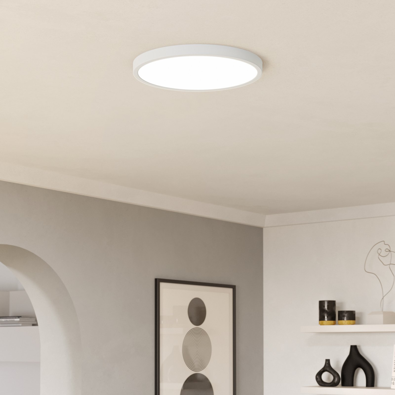 Лампа за таван Nohales, дължина 64 cm, черна/месинг, 2 светлини.