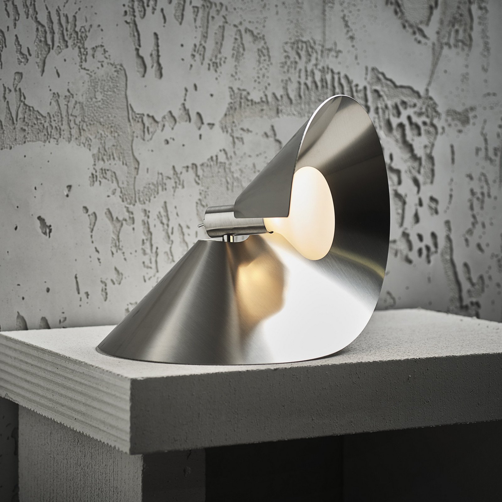 FRANDSEN aplică de perete Peel culoare oțel lățime 265 cm - Camera de zi / sufragerie - design - Metal