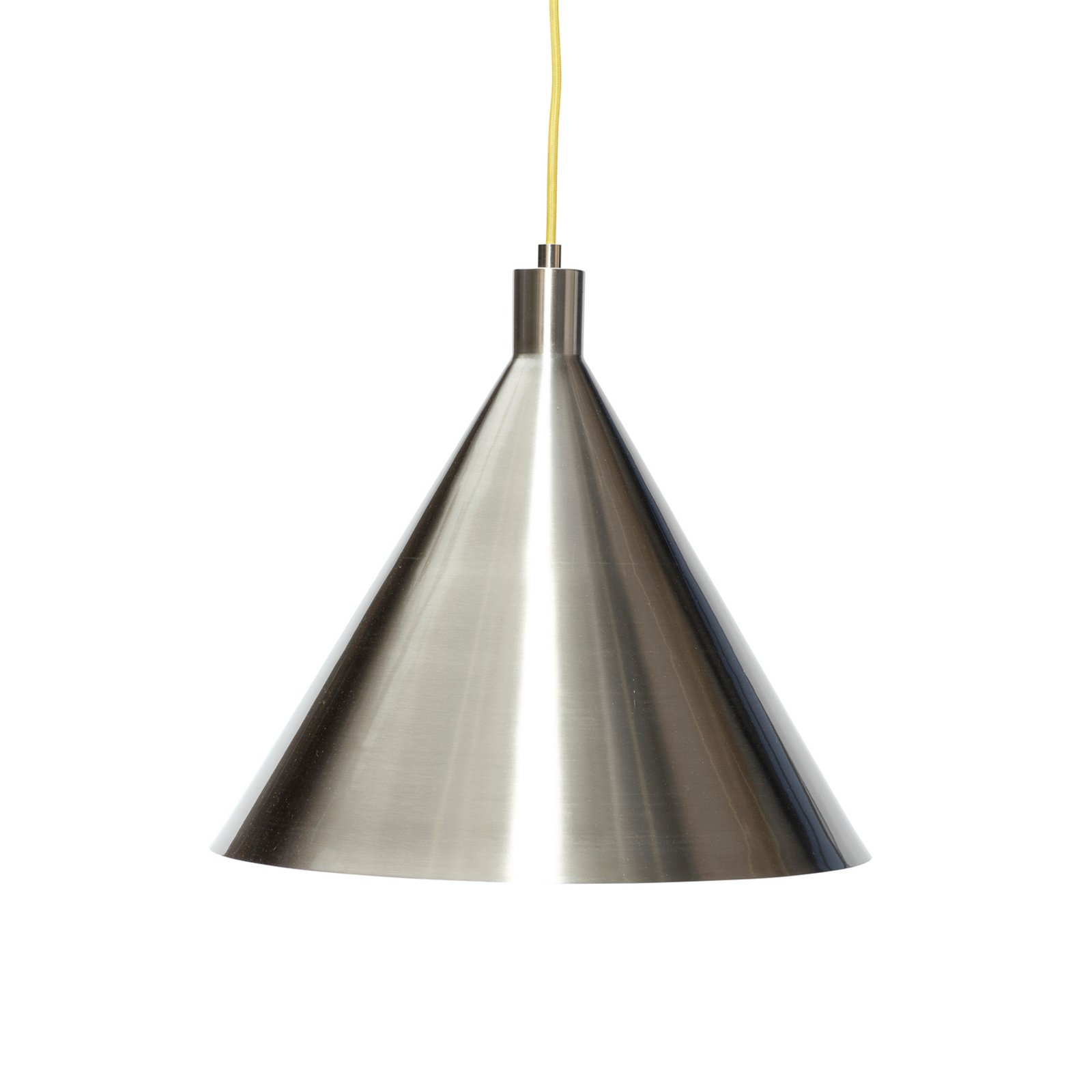 Lampa Wisząca Ø40 Nickel/Yellow - Hübsch