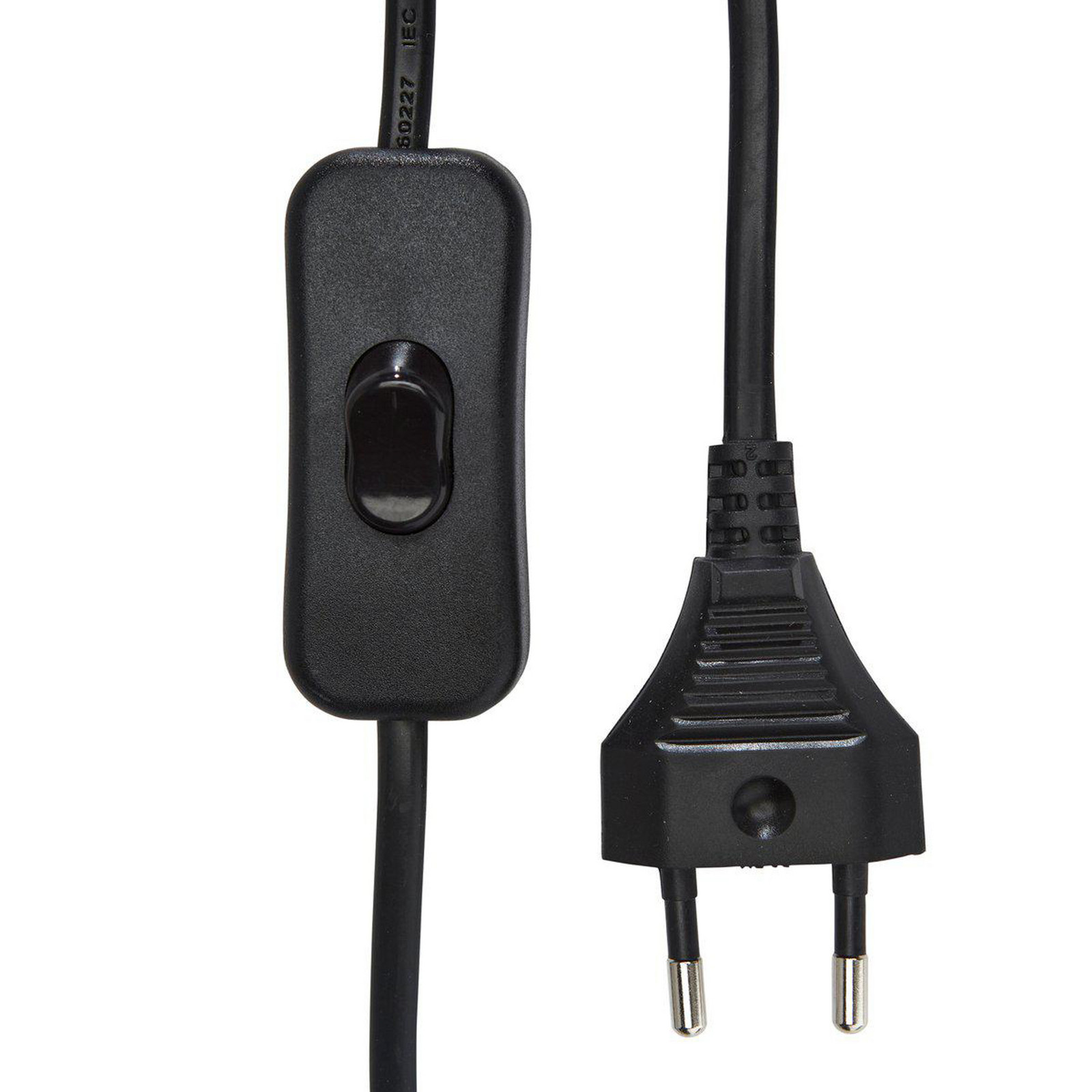 Aplică de perete PR Home Wien negru înălțime 22 cm GU10 ștecher - Camera de zi / sufragerie - negru culoarea lemnului auriu - Metal