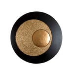 Applique a LED Urano, marrone-nero-oro, Ø 120 cm, ferro