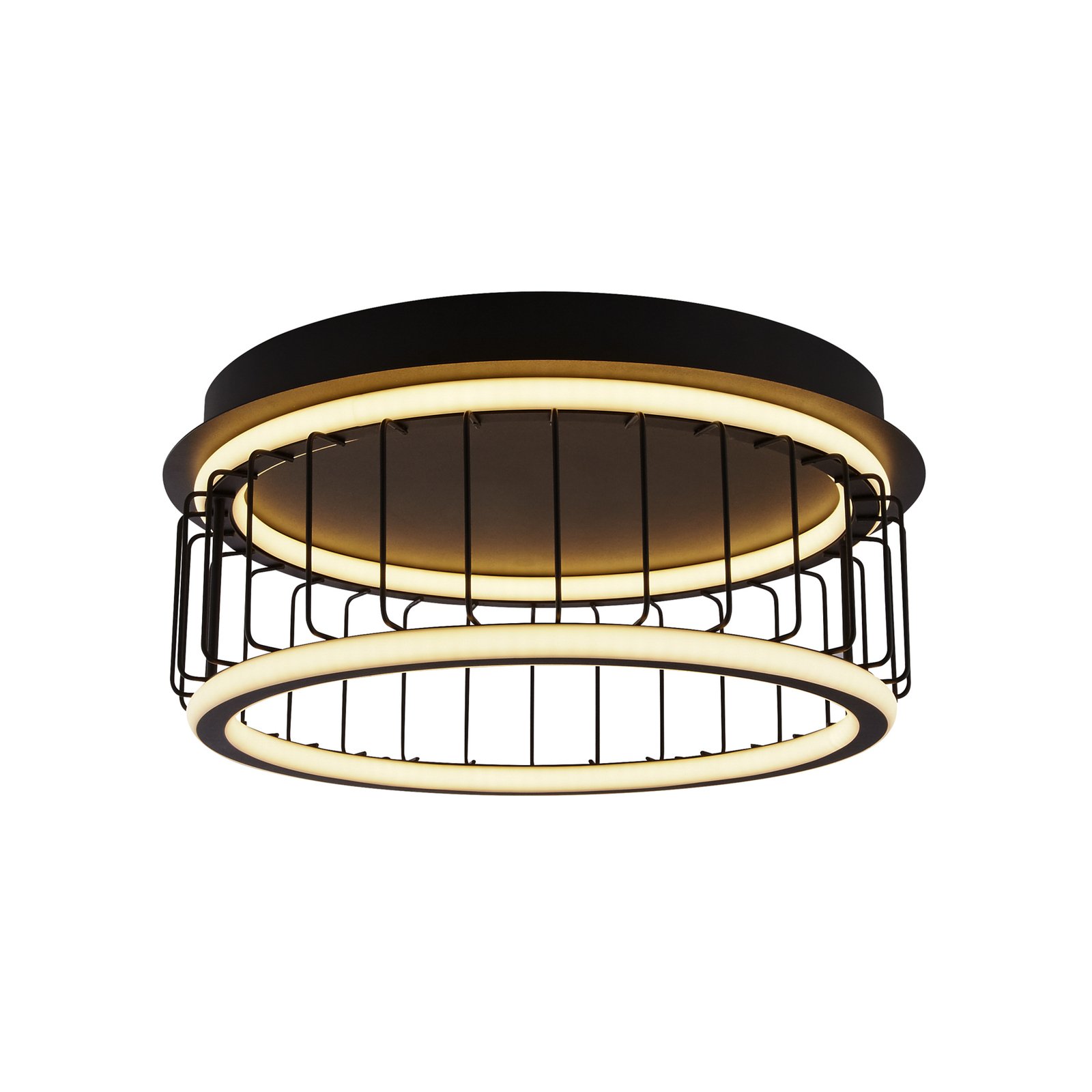 Cage LED ceiling light