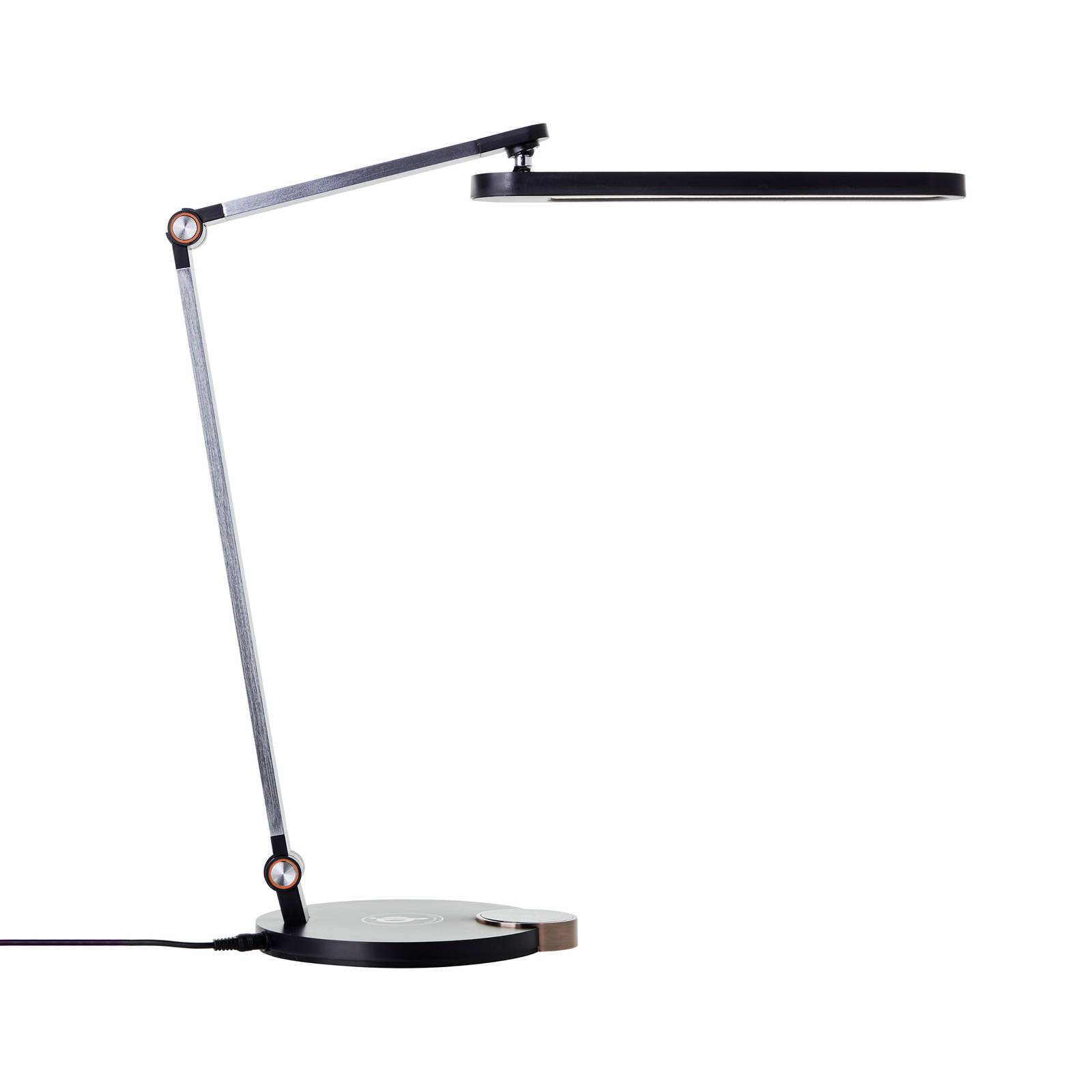 LED-Schreibtischleuchte Officehero, CCT, schwarz
