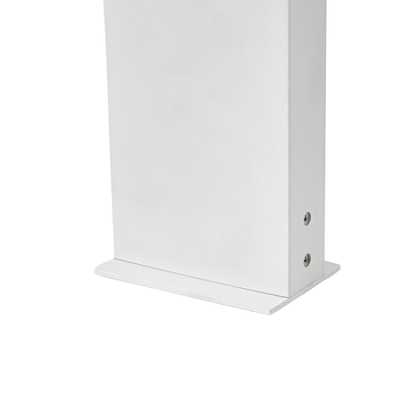 borne lumineuse LED Lindby Lonete, blanche, hauteur 65 cm, IP65