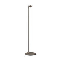 Puk Mini Floor Mini LED singolo opaco/chiaro, nichel