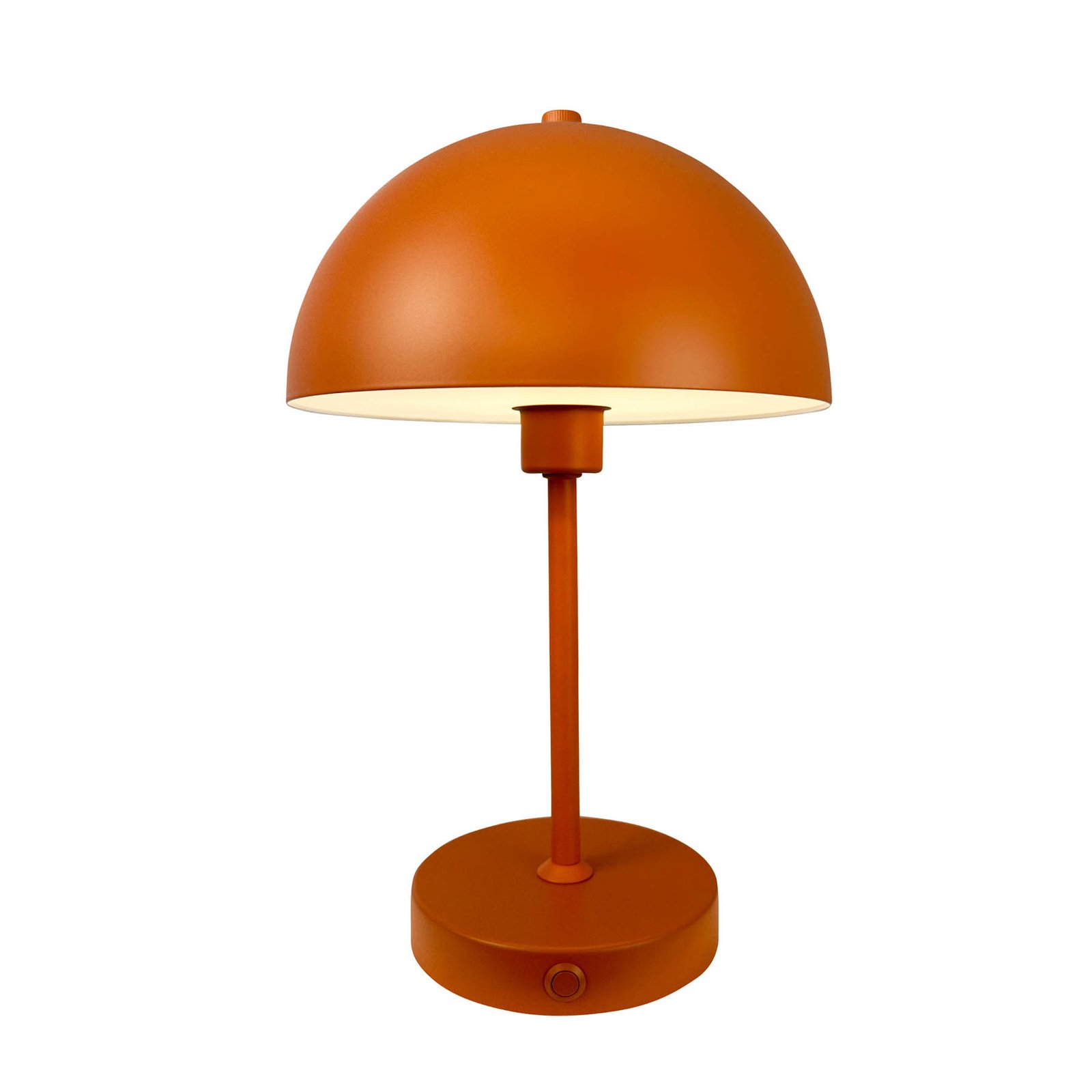 Dyberg Larsen Stockholm rechargeable table lamp, terracotta