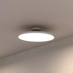 Plafón LED Kaito 2 Pro, Ø 40 cm, blanco, separación