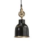 PR Home Cleveland suspension 14 cm noir/laiton