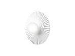 Applique murale Nuura Liila Muuse, Ø 42 cm, IP44, blanc/opale