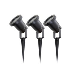 Thorgal Garten Leuchte w/Speer Ø9,8 3pcs Schwarz - Lindby