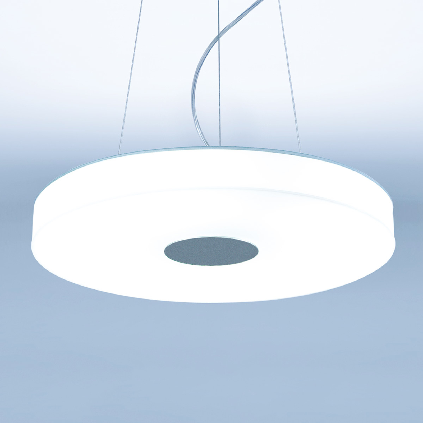 LED hængelampe Wax-P1 med 360° lys - 40 cm
