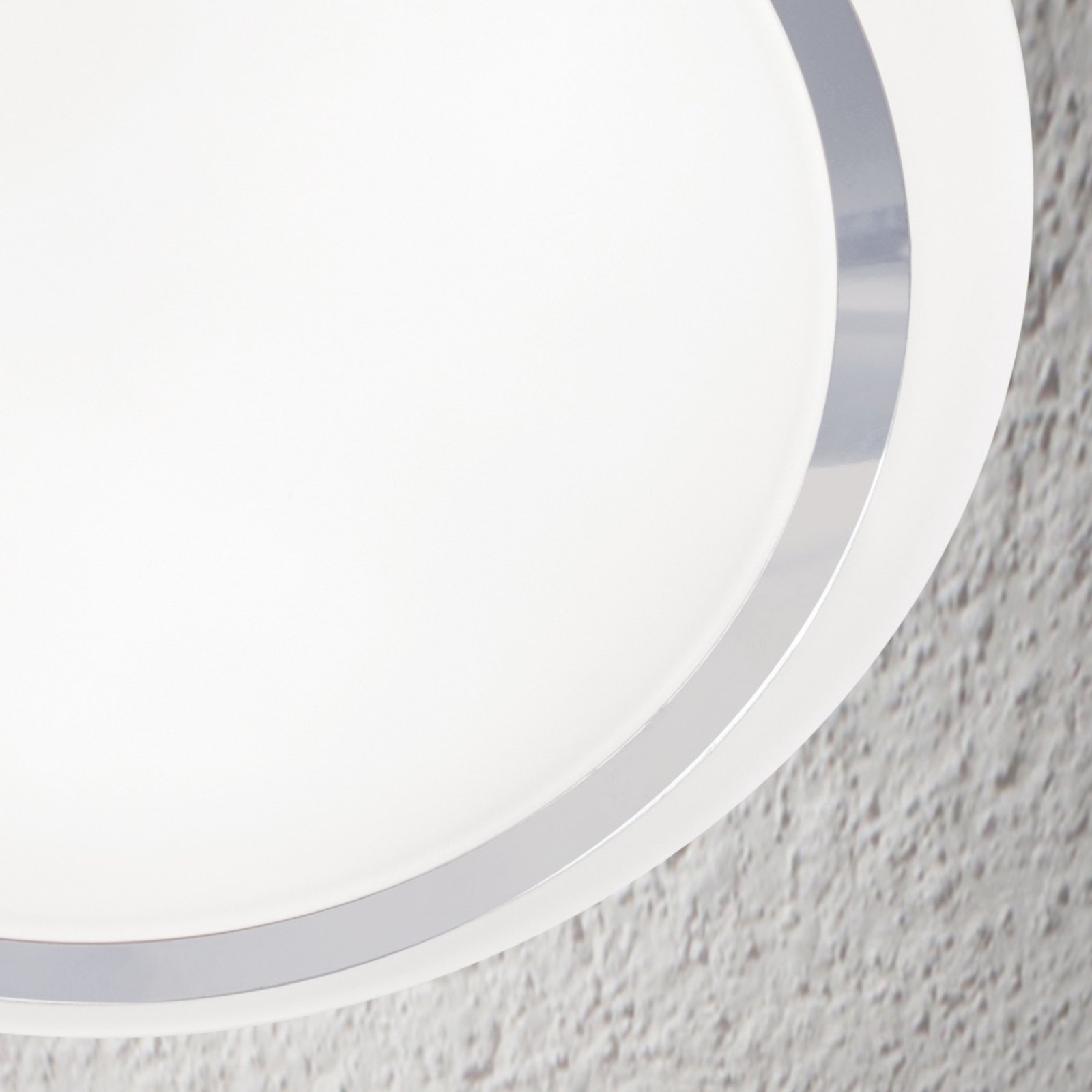 Sklenené stropné svietidlo Pia s krytím IP44, 30 cm