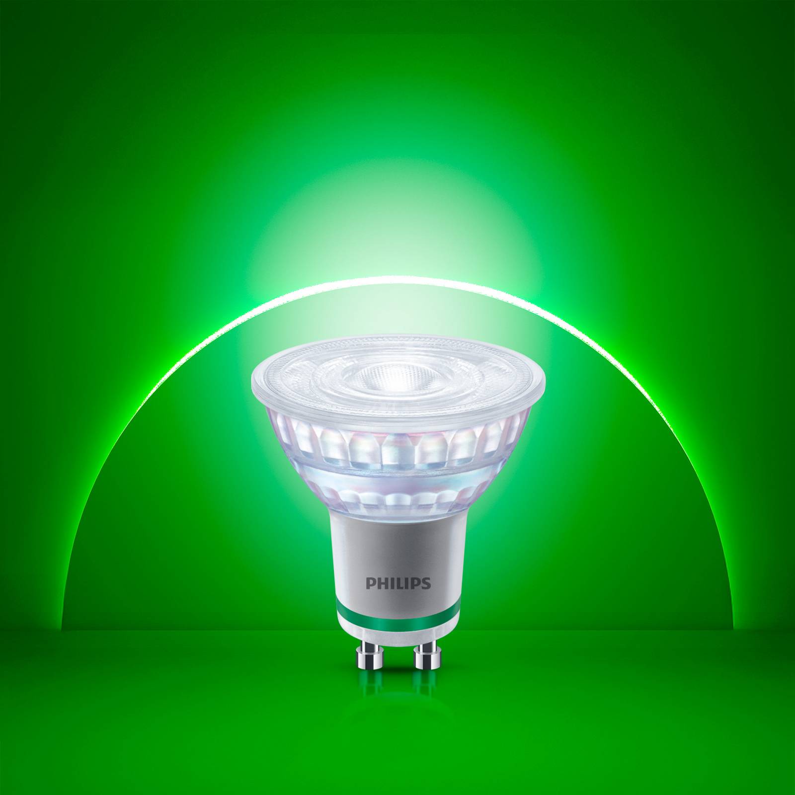 Philips GU10 LED-reflektor 2,1 W 375lm 3.000 K