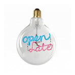 Open Late LED-pære G125, E27, klar, 3.000 K, 4 W – Halo Design