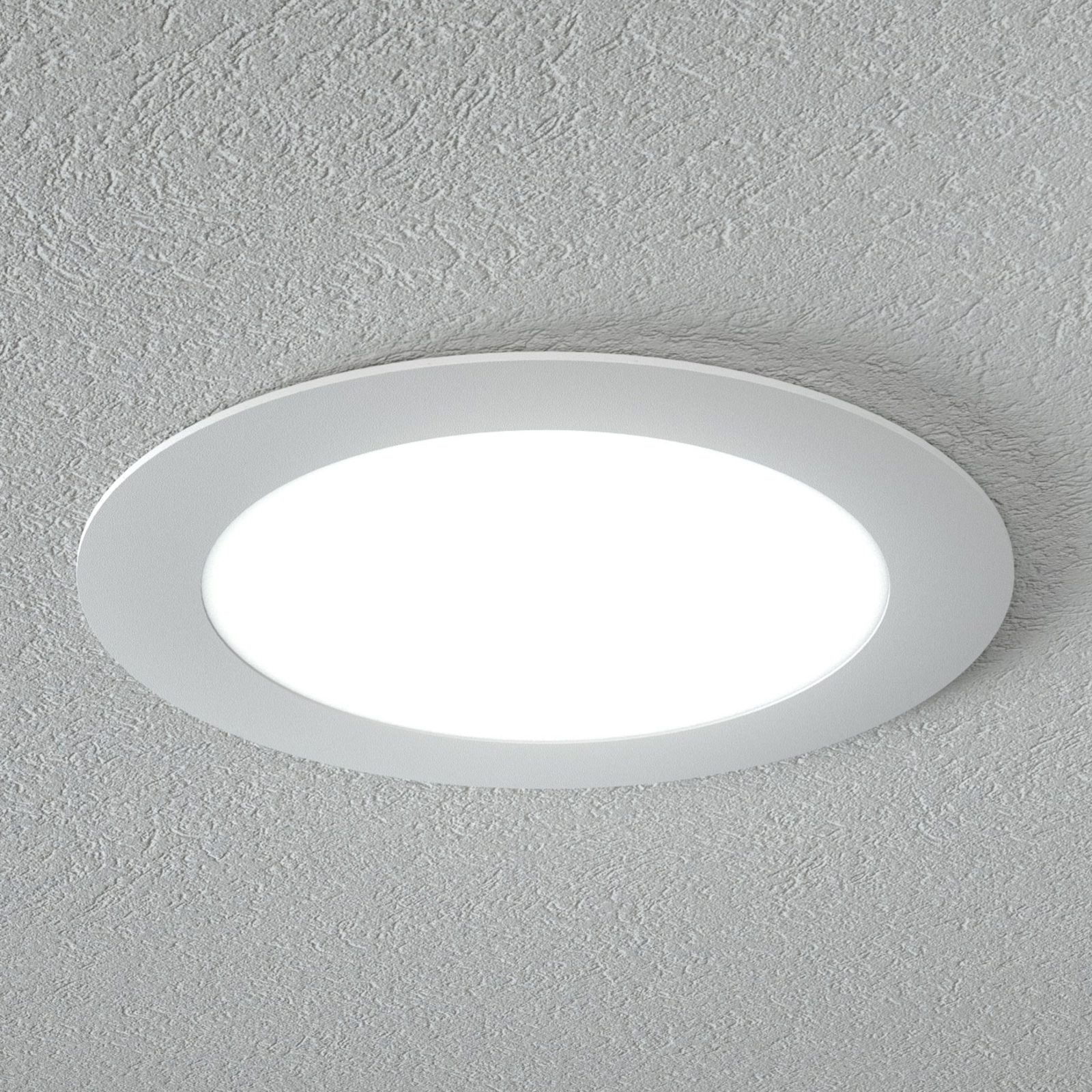 Arcchio Xavian LED recessed light 3,000 K 19 cm, for Living / Dining Room, cast aluminium, plastic, 29.4 W, energy efficiency: A+