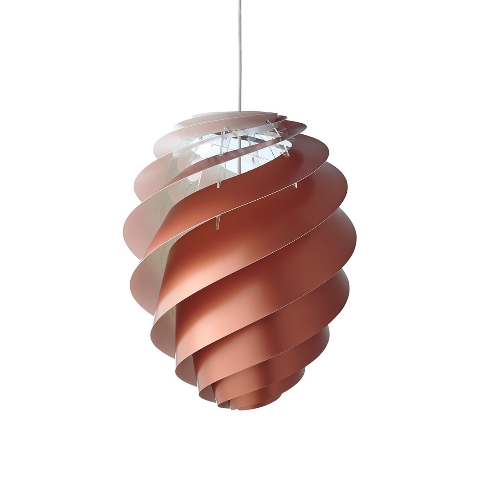 LE KLINT Swirl 2 Medium - Висяща лампа, мед