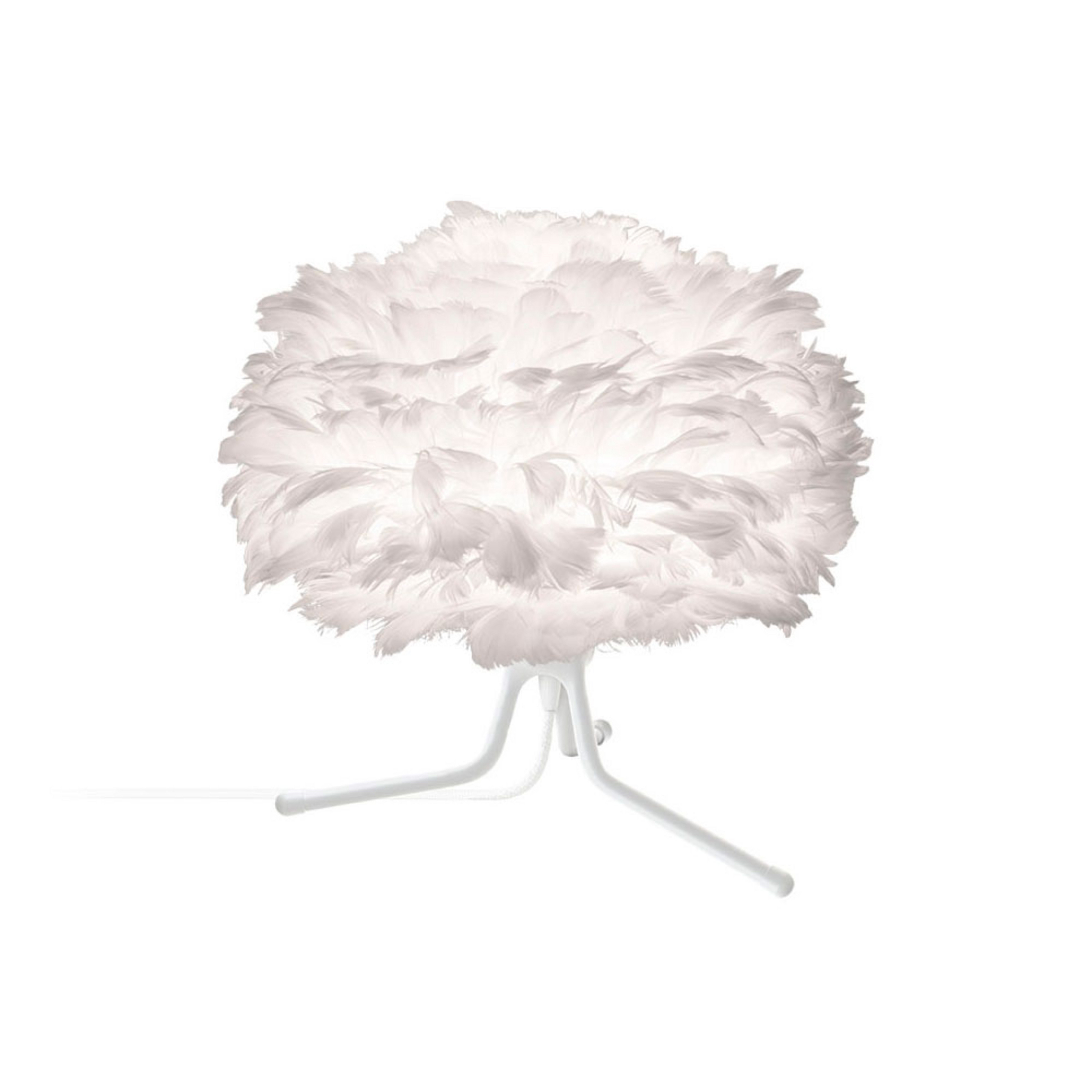 Eos Tischleuchte Mini w/Mini Fod Weiß/Weiß - UMAGE