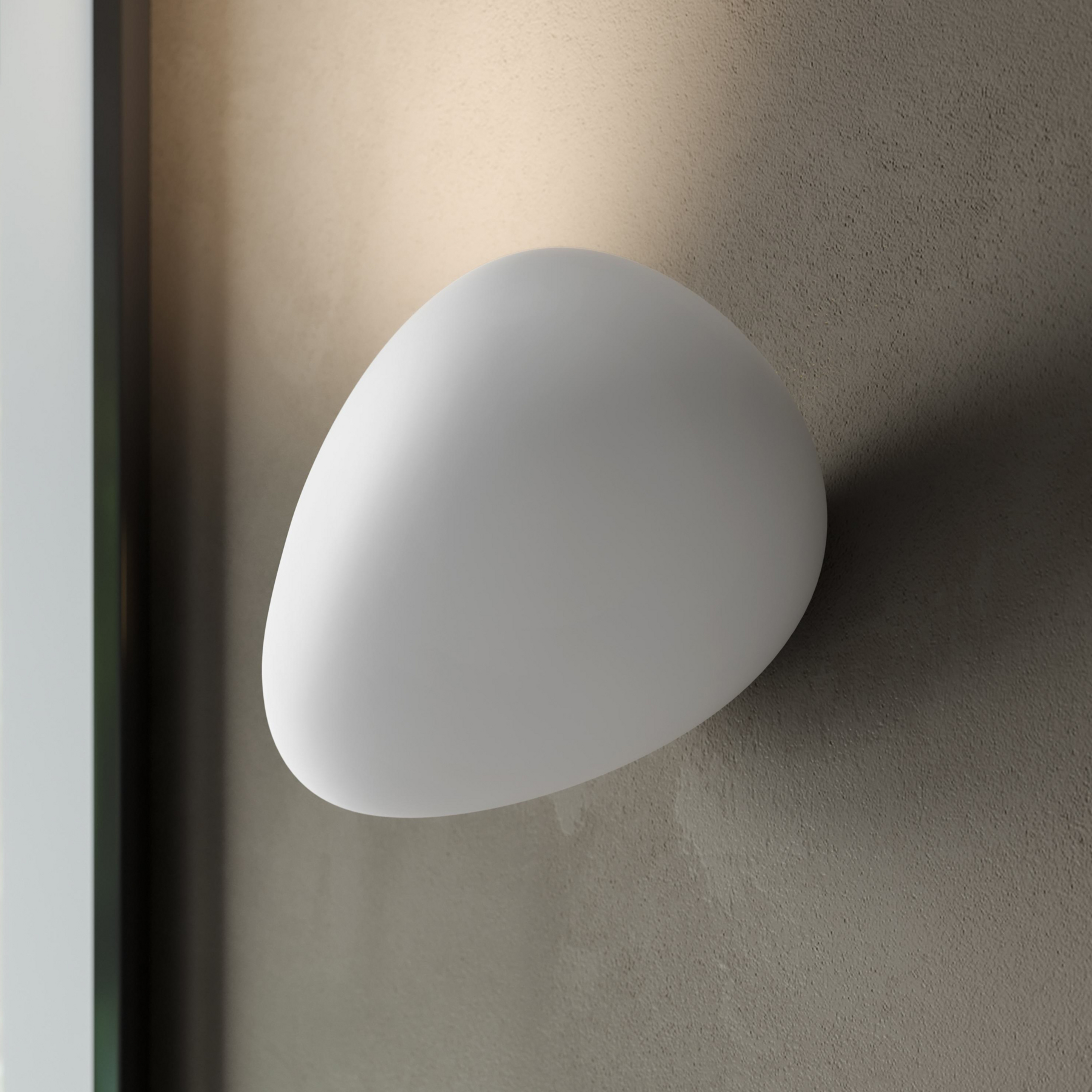 Karman Applique d'extérieur LED Flò blanc 16 x 12 cm résine IP55