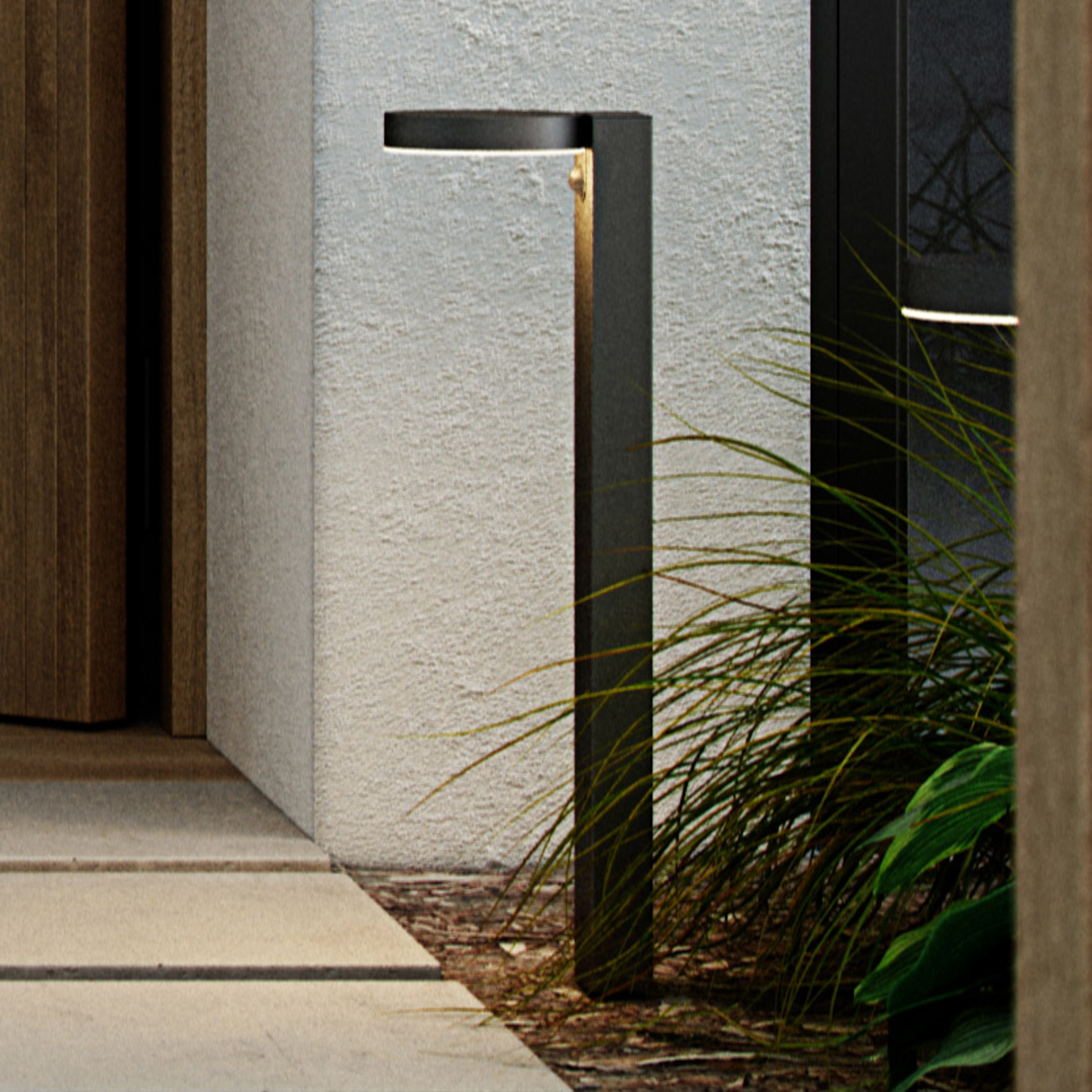 borne lumineuse LED Rica Round, ronde