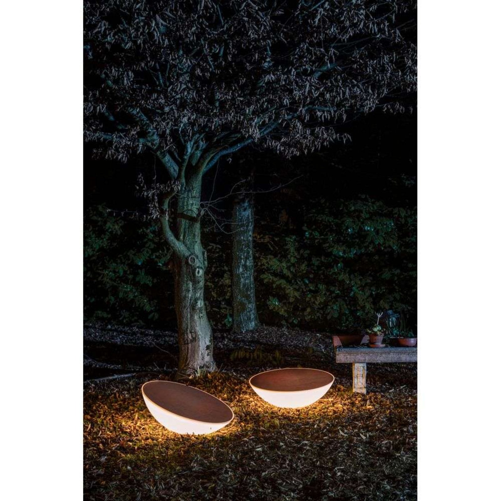 Solar Lámpara Exterior de Pie Marrone - Foscarini