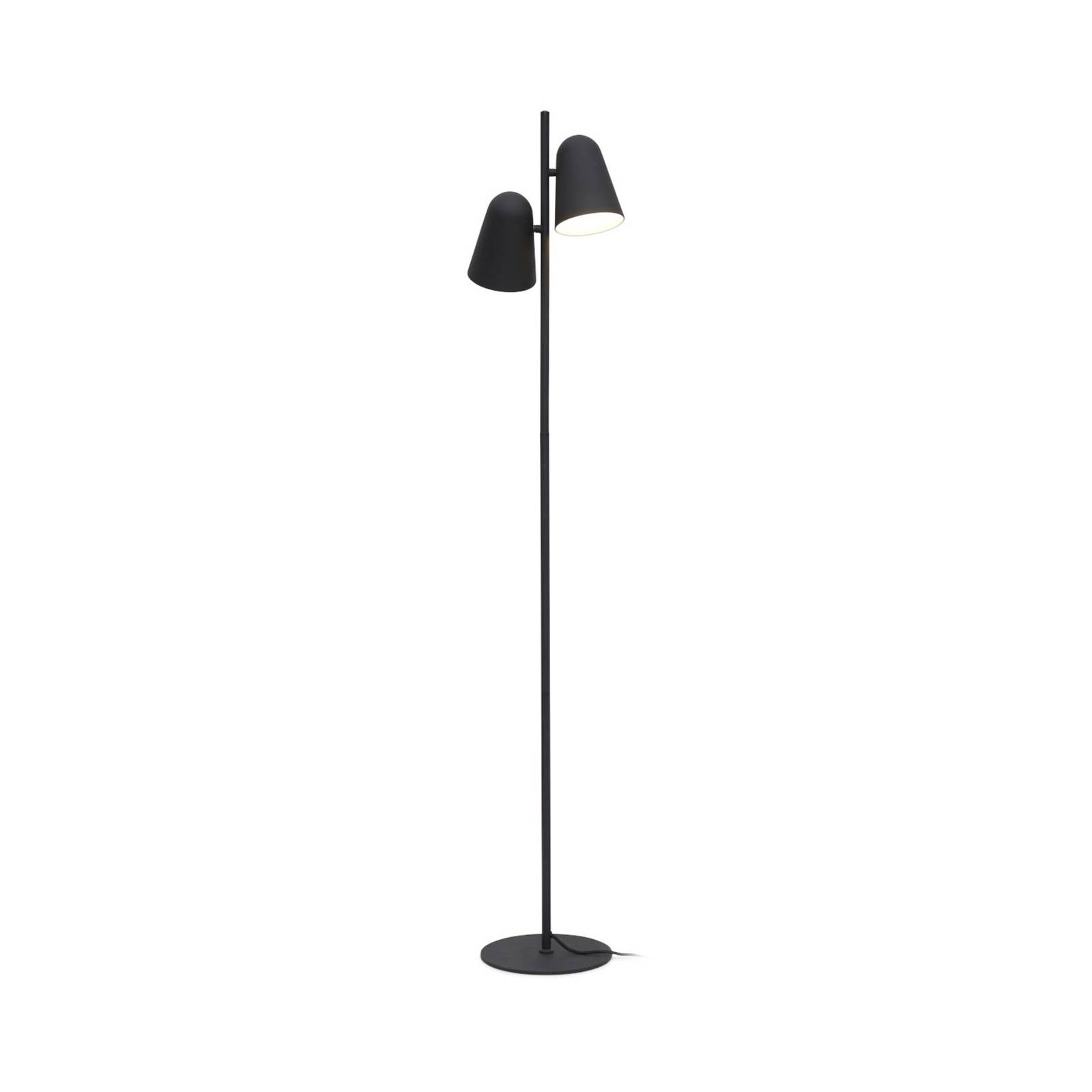 Its about Romi Stehleuchte Salamanca in Schwarz E14 2-flammig - black