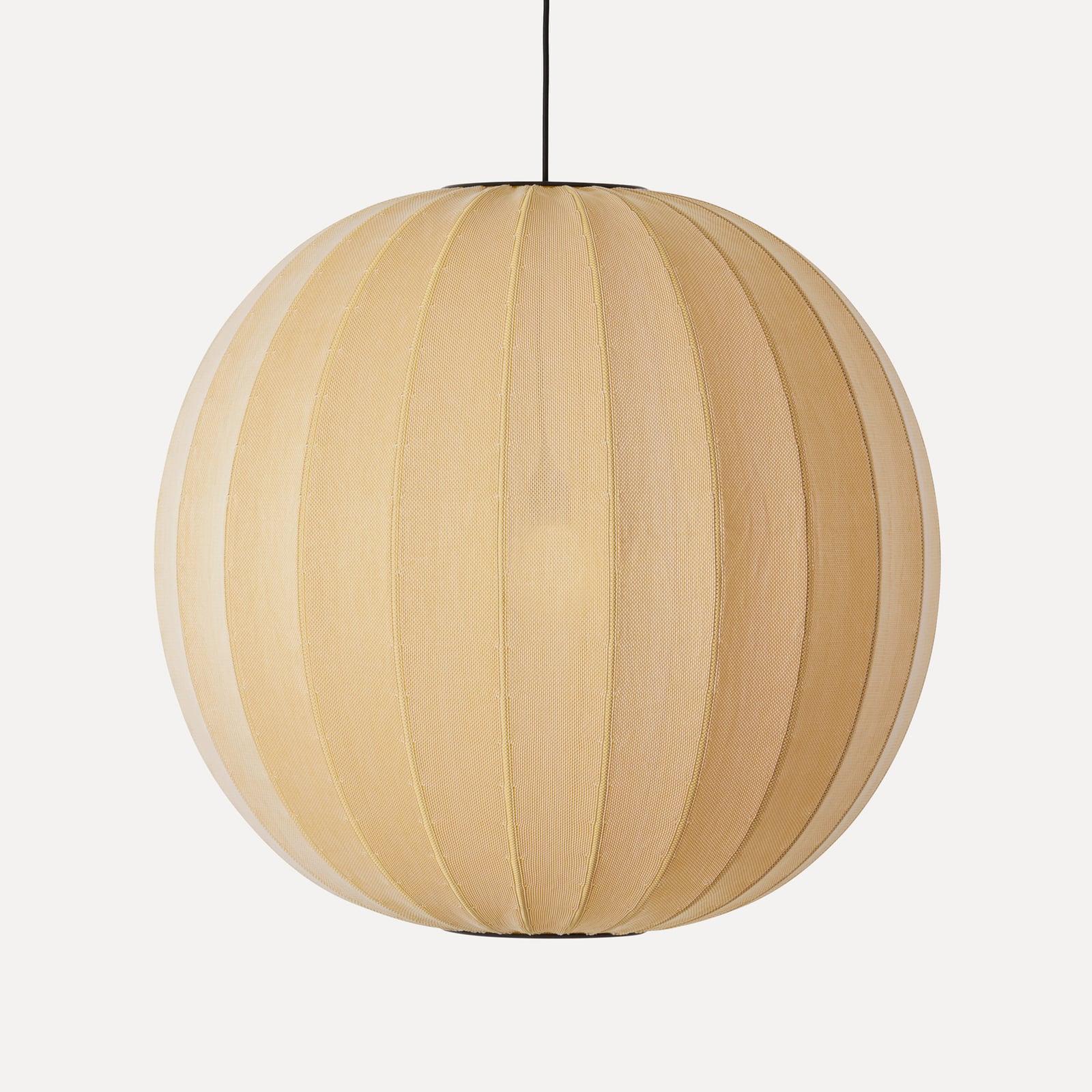Knit-Wit 75 ronde hanglamp Sunrise - Handgemaakt
