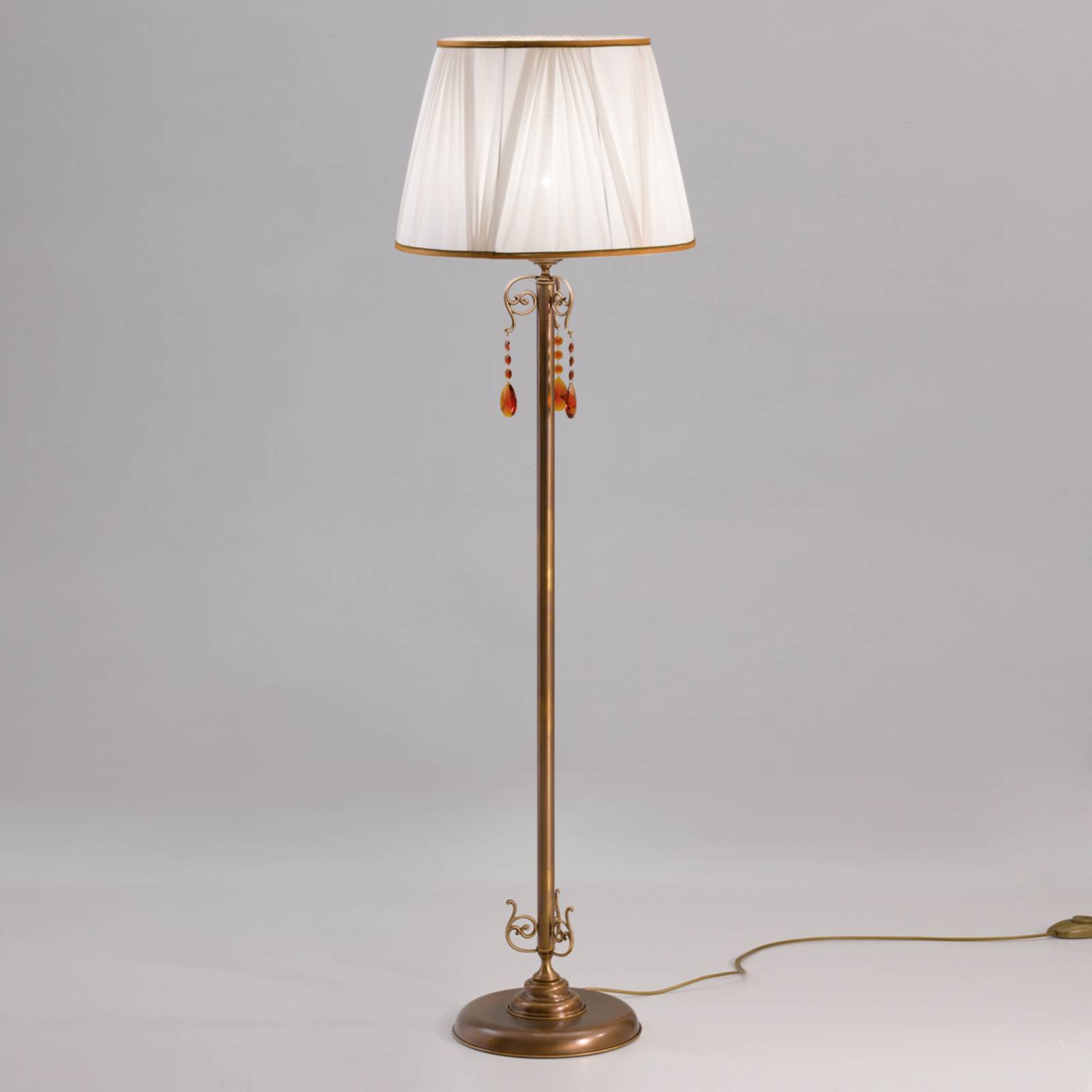 Schmuckvolle Stehleuchte Crystal kaufen | Lampenwelt.de