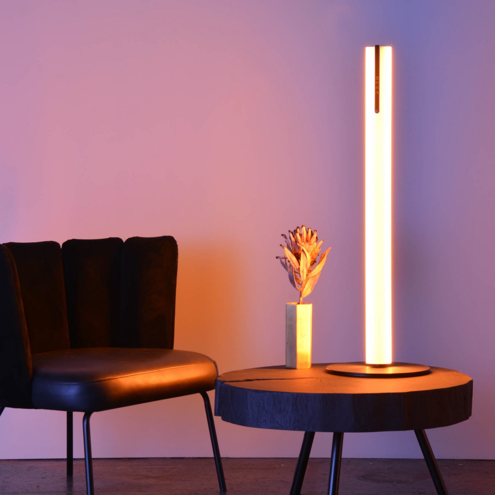 One LED-Tischleuchte, schwarz - HEAVN