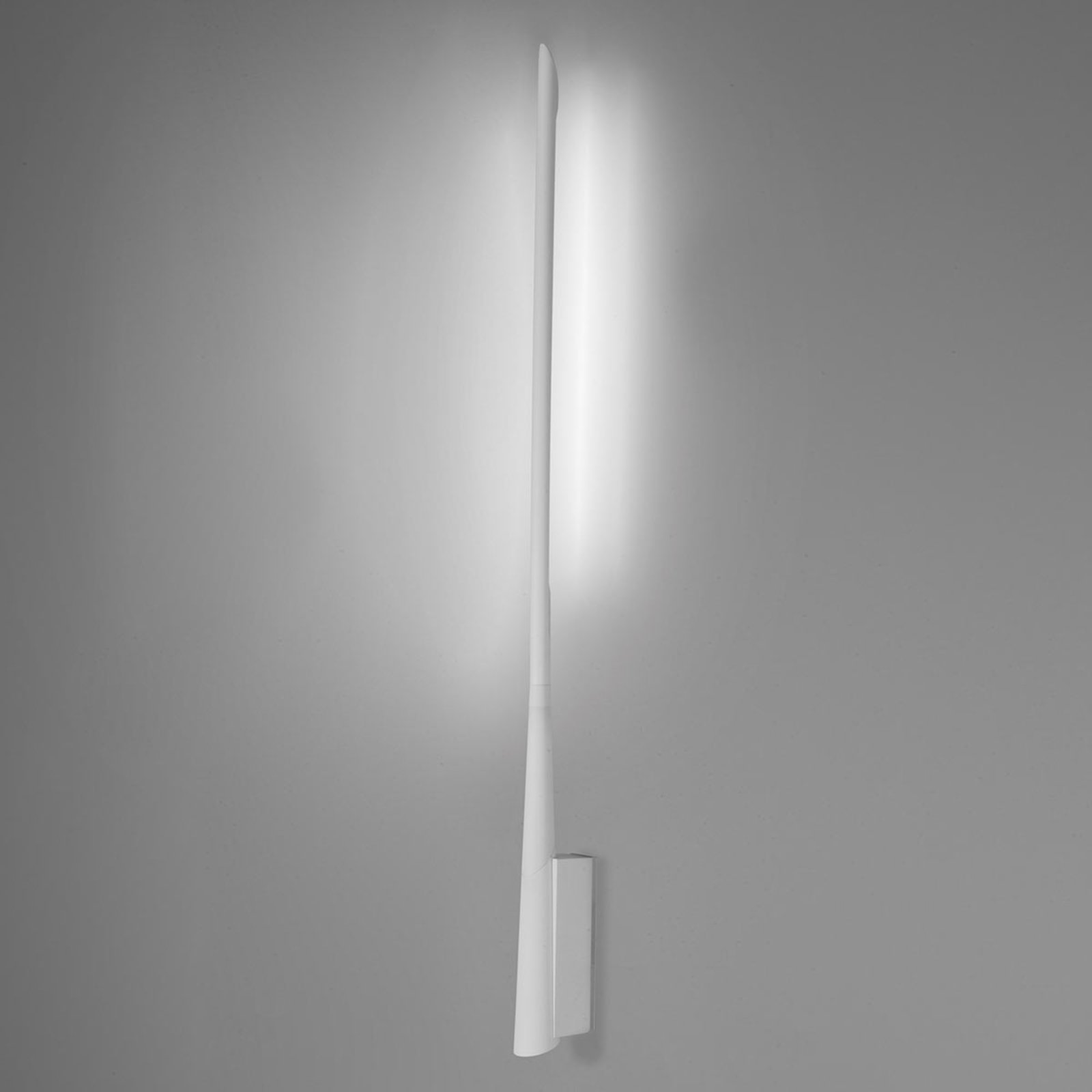 Zwenkbare LED wandlamp Eliana W2 wit