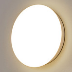 Weiße LED-Wandleuchte Sun 12 Schutzart IP55