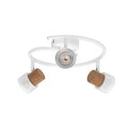 OSRAM Faretto da soffitto CORK SPIRAL bianco 3 faretto GU10LED 927 dimmerabile