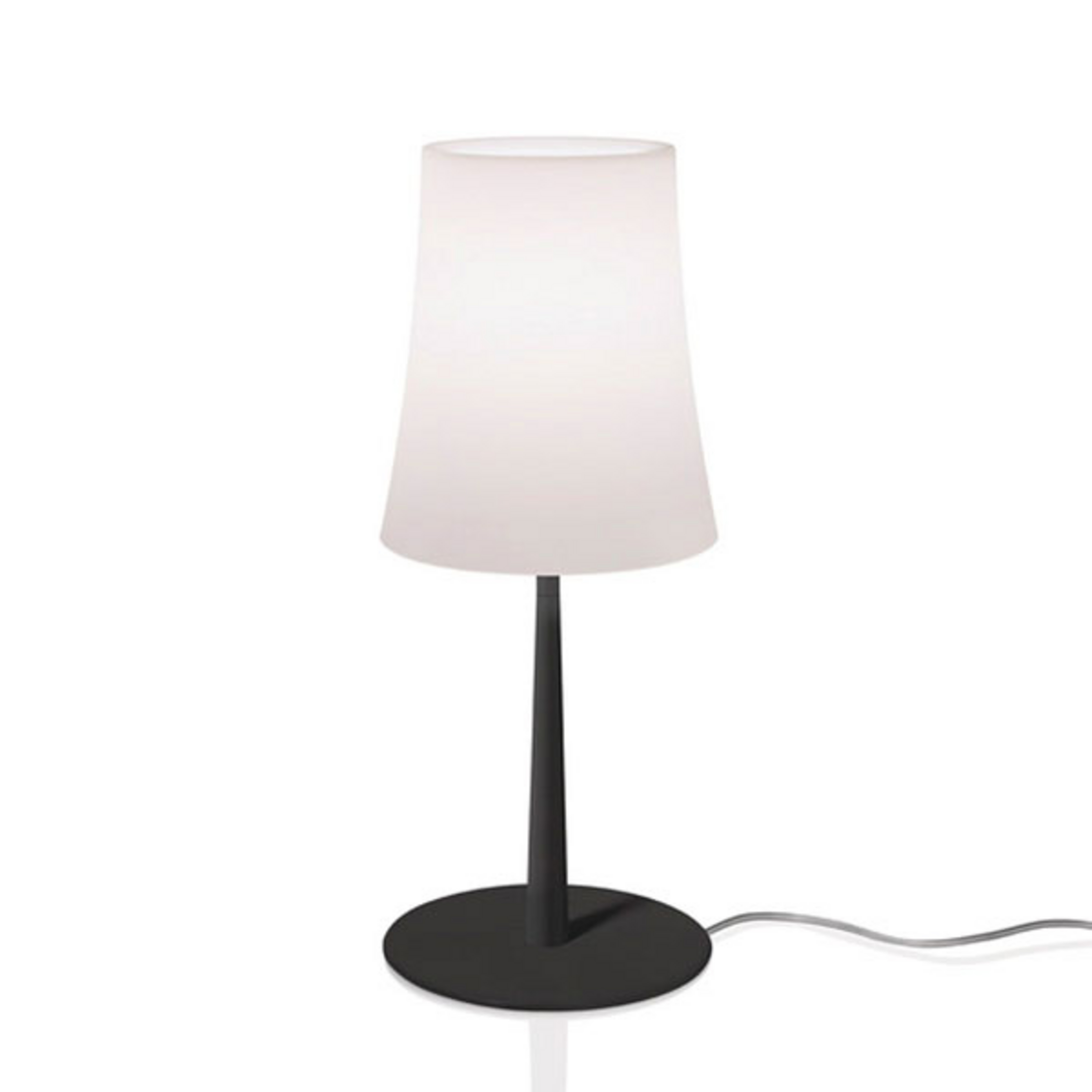 Foscarini Birdie Easy lampada da tavolo, nero