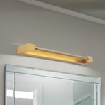 LED bathroom wall lamp Marylin, length 60 cm, gold, aluminium