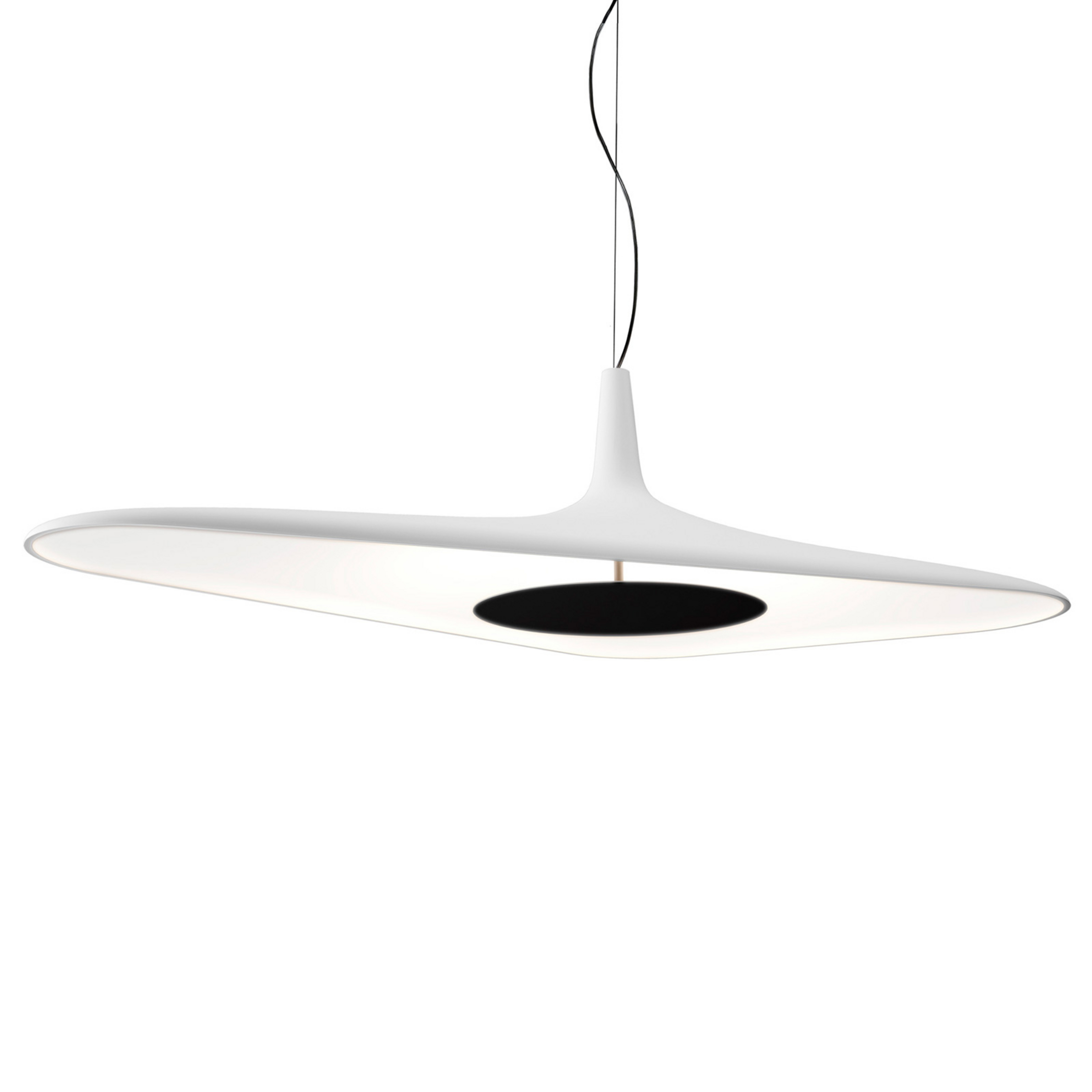 Soleil Noir Pendelleuchte 35 Weiß - Luceplan