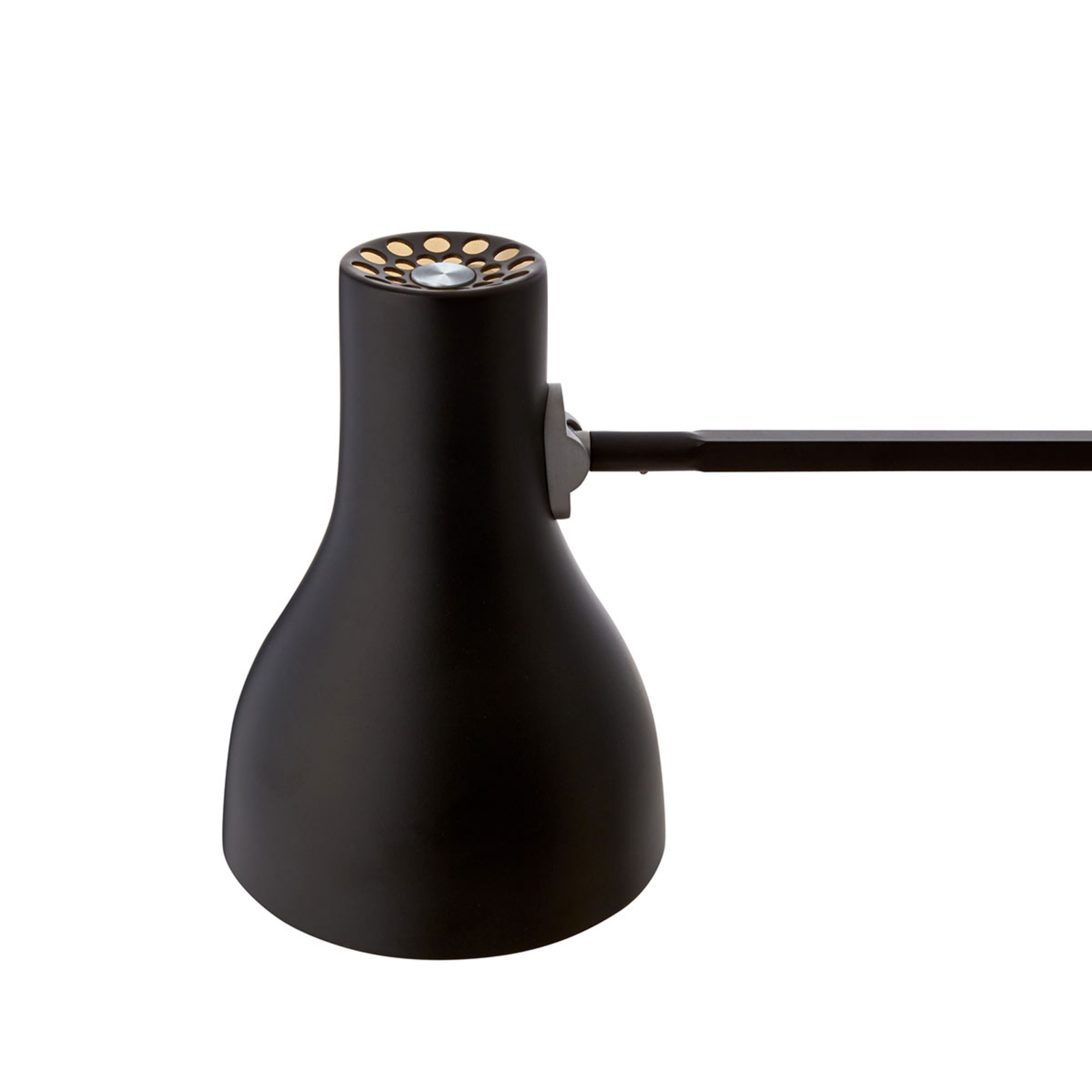 Anglepoise Type 75 lampa stołowa stopa czarna