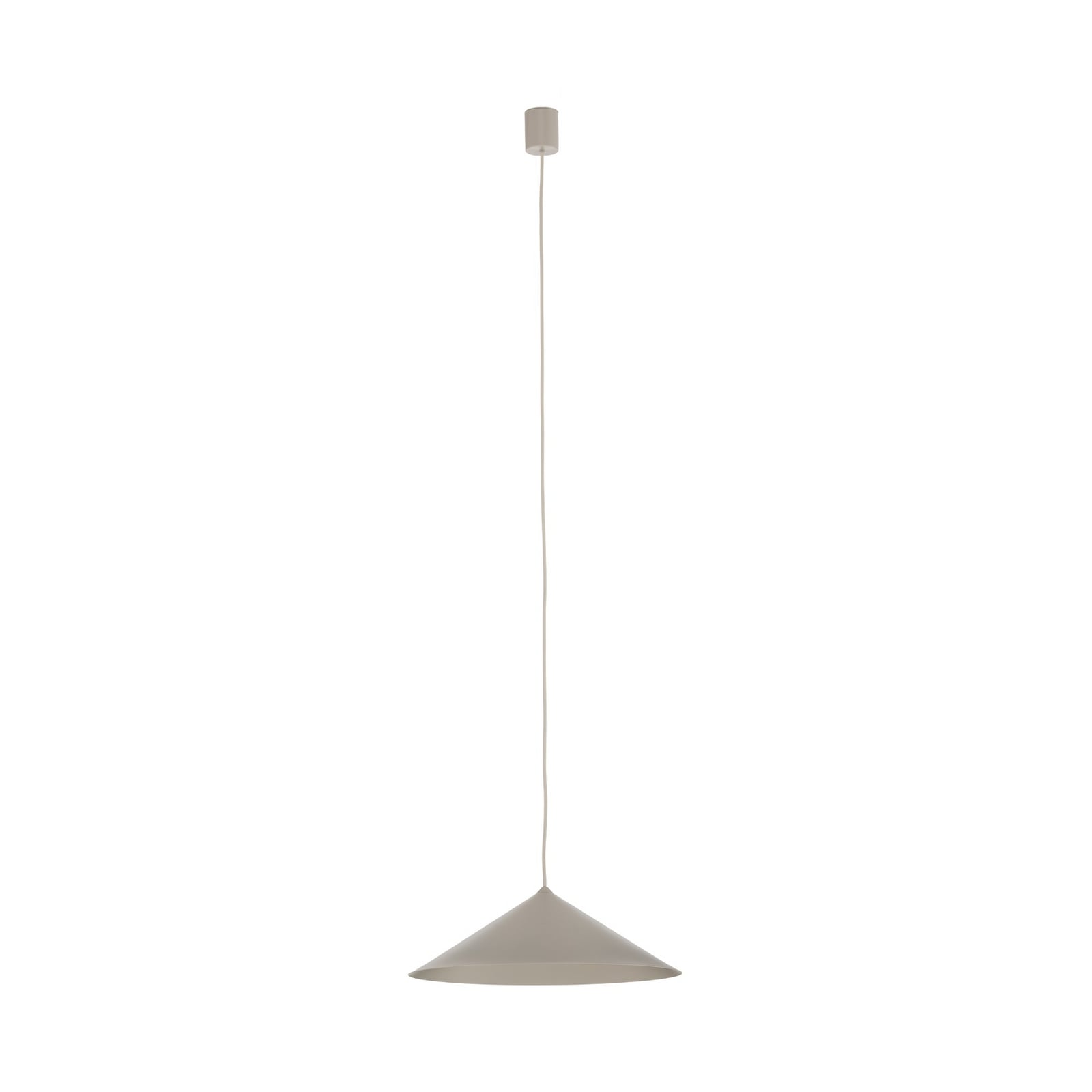 Żyrandol Lume L, kolor greige, metal, Ø 40 cm, GX53