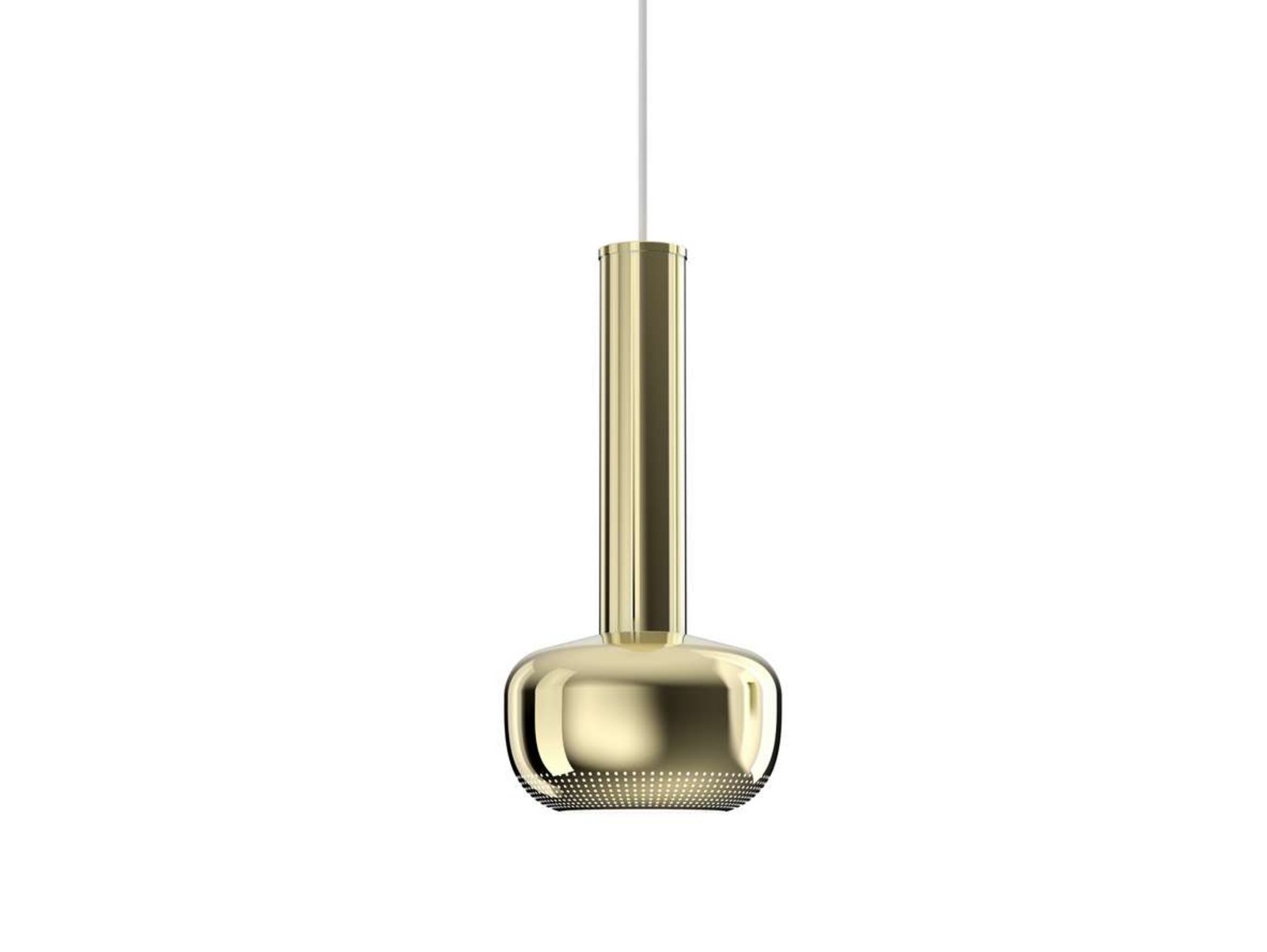 VL56 Candeeiro Suspenso Polished Brass - Louis Poulsen