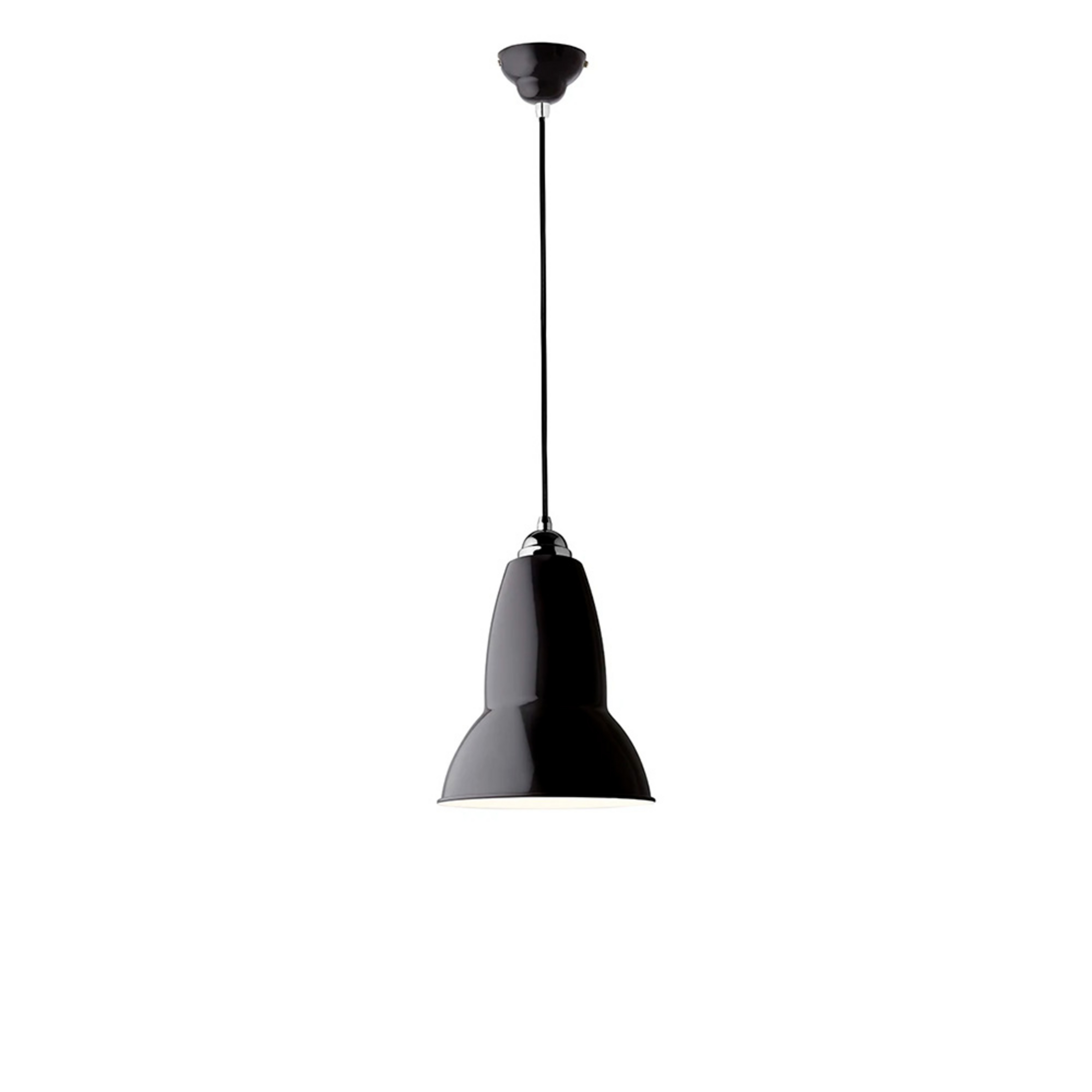 Original 1227 Midi Lampada a Sospensione Jet Black - Anglepoise